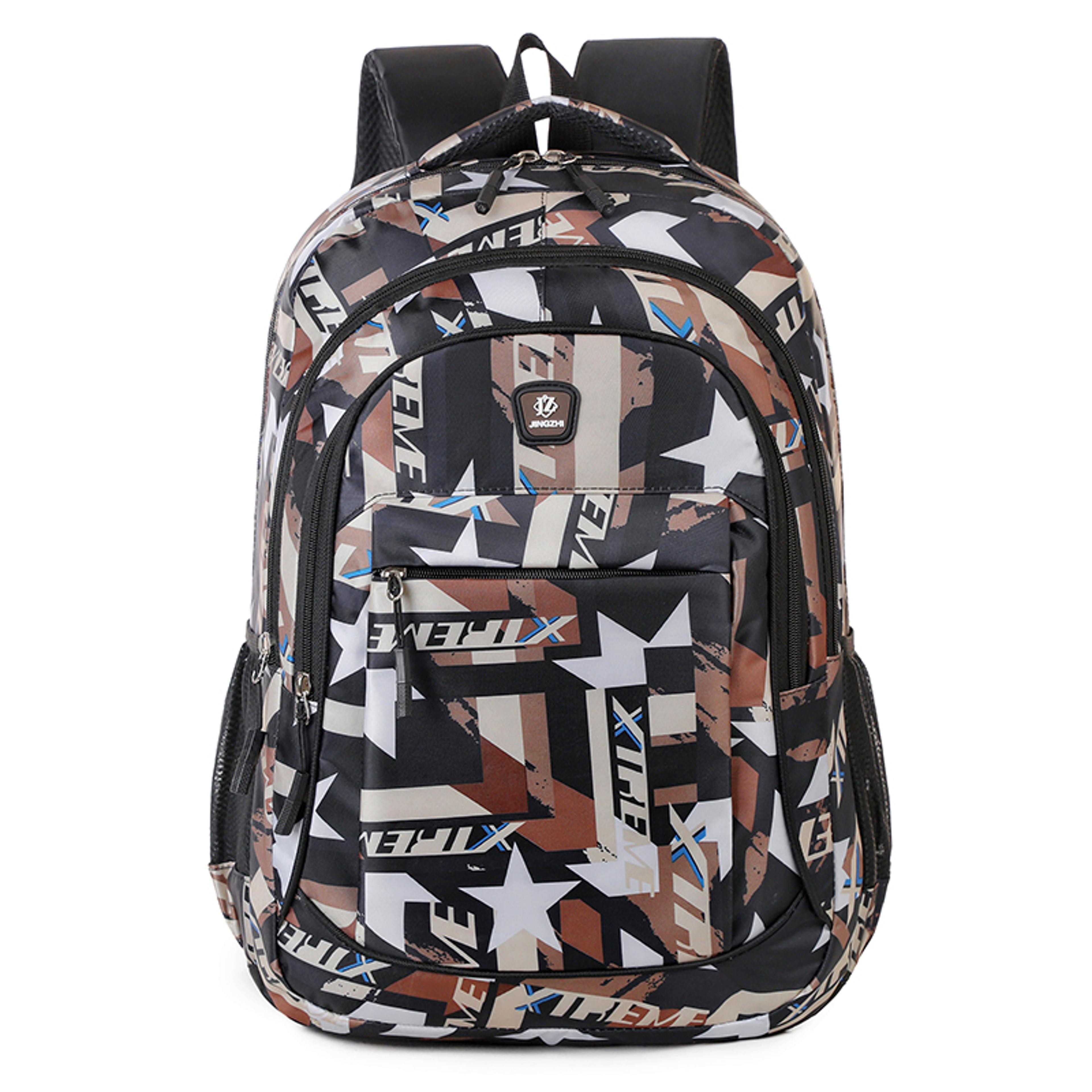mens large capacity laptop backpack for business travel school and daily commutes
