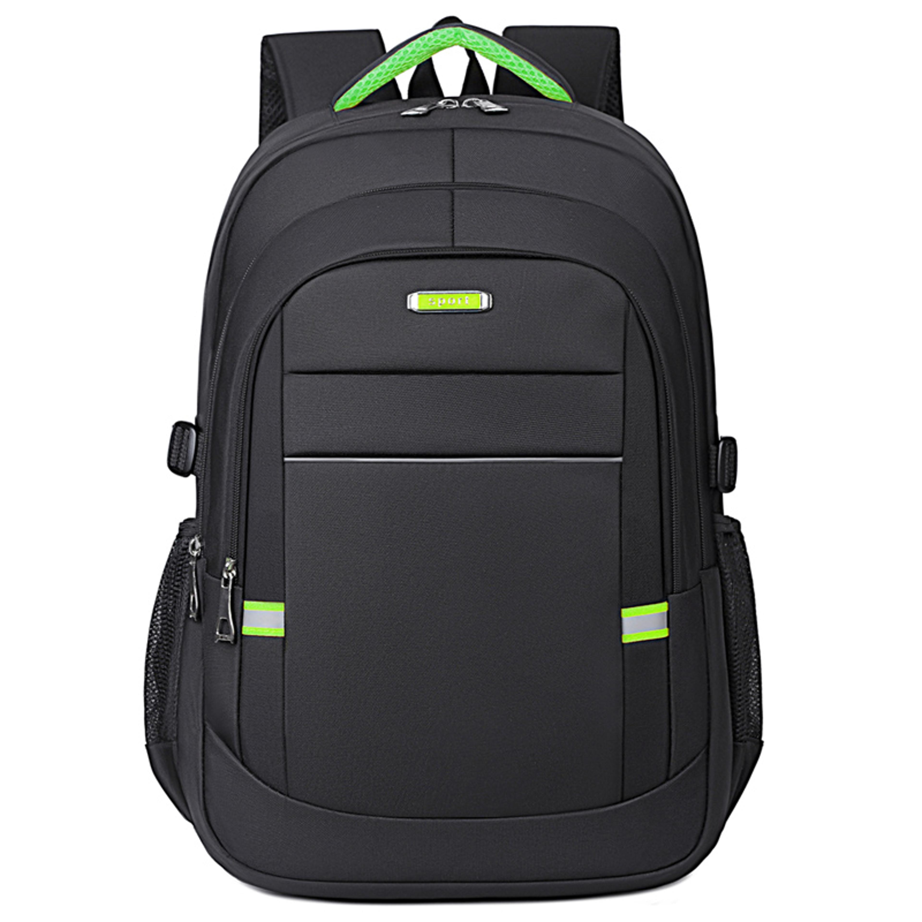 mens large capacity travel backpack for commuting hiking and daily use