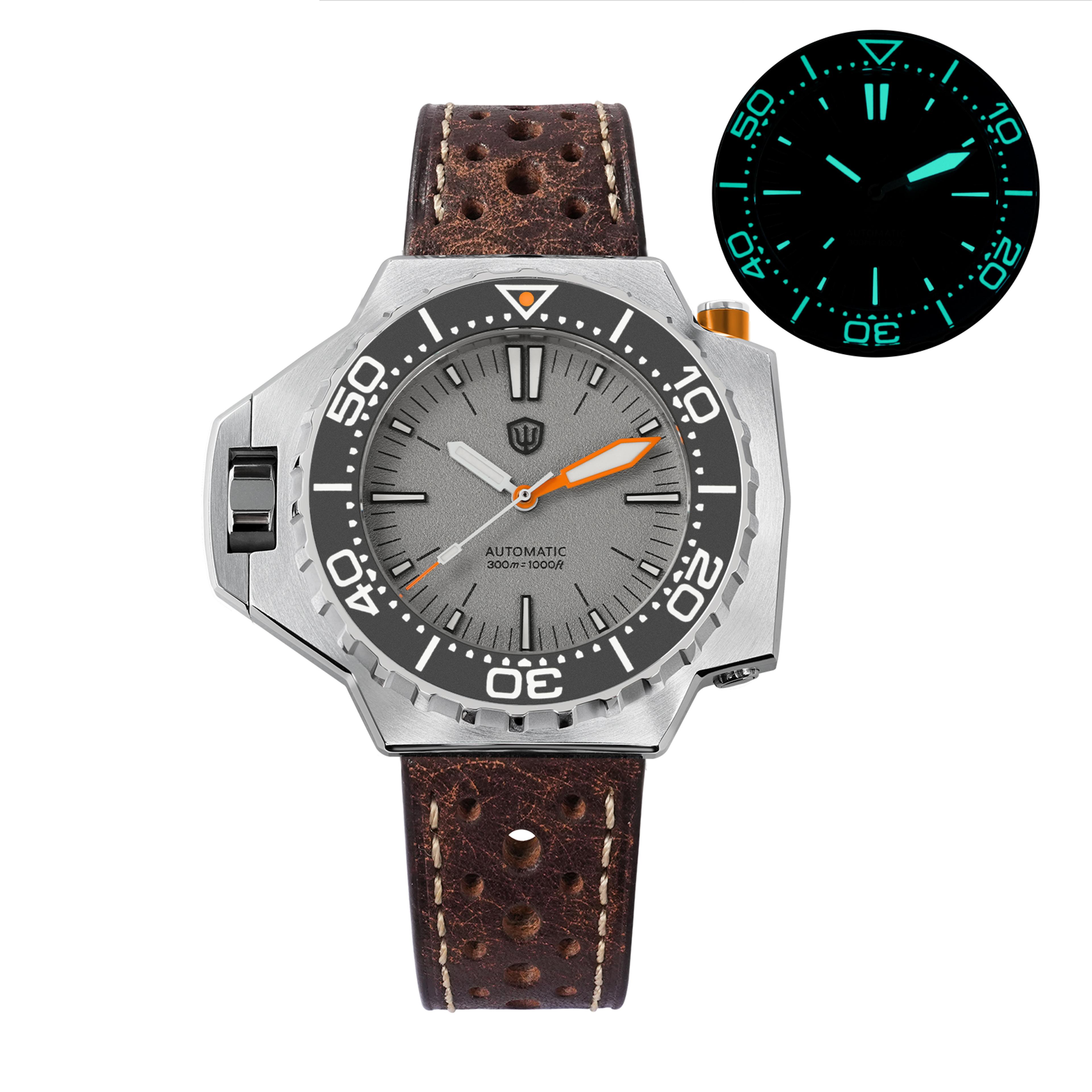 automatic dive watch sapphire crystal and ceramic bezel