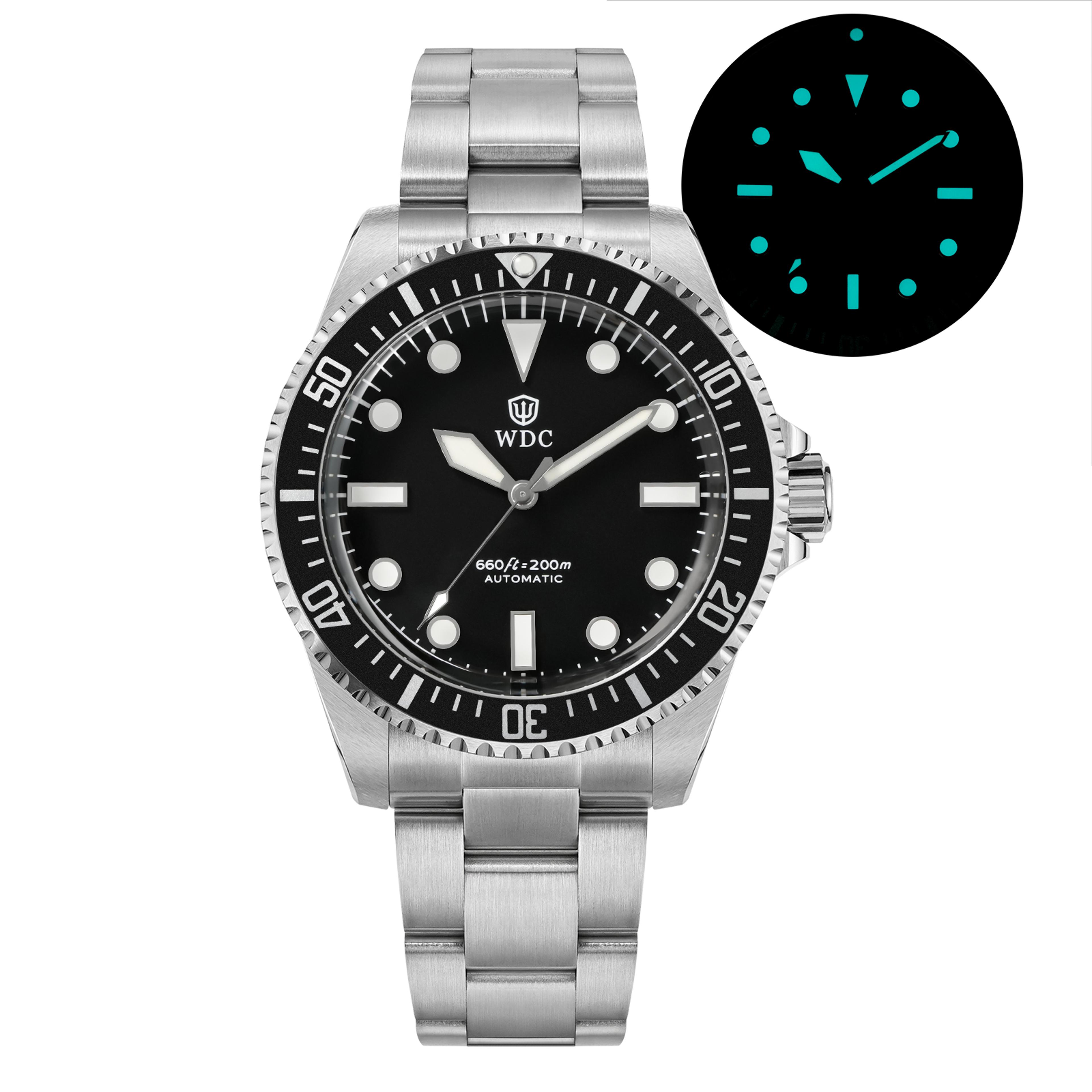 automatic dive watch sapphire vintage diver