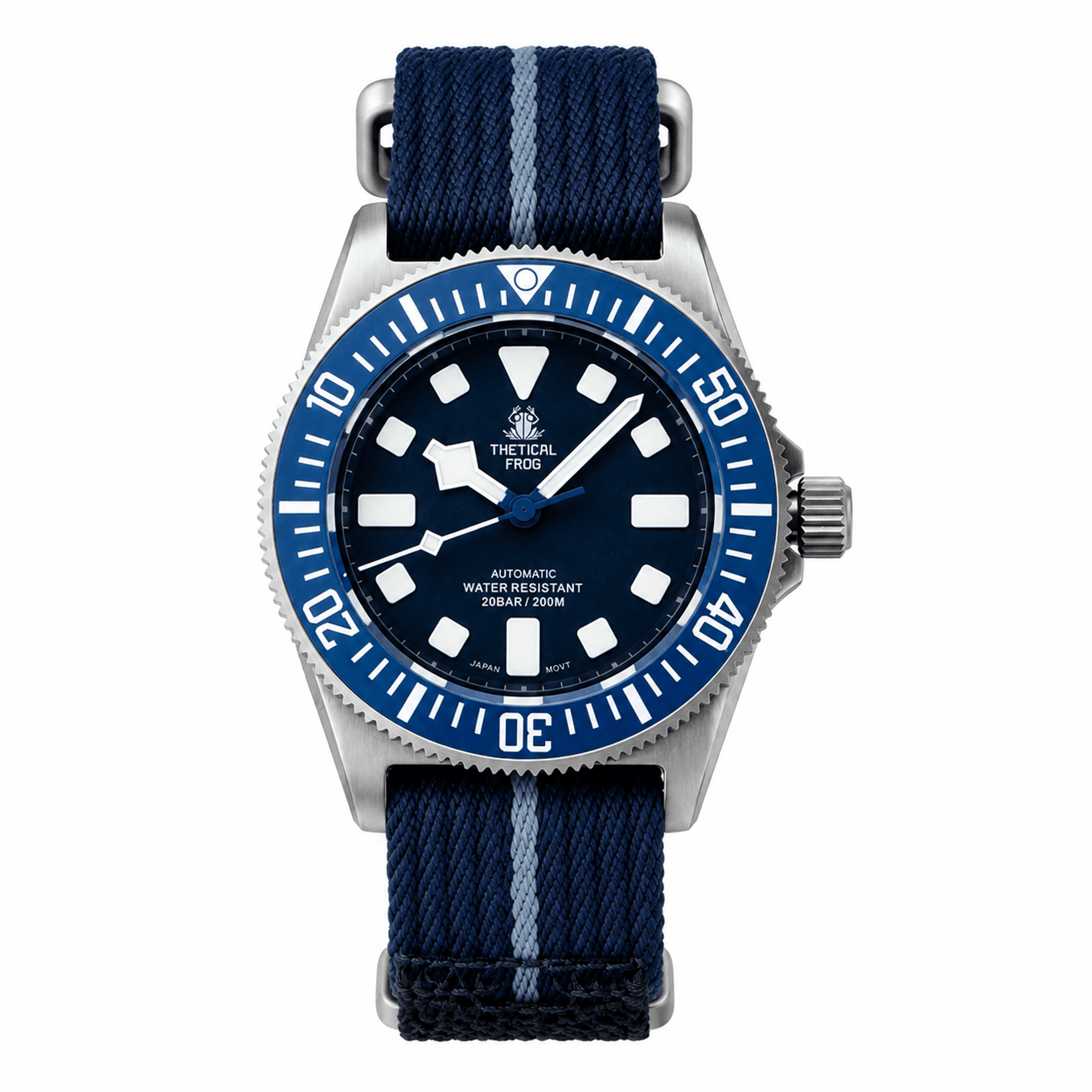 tactical frog titanium dive watch automatic sapphire