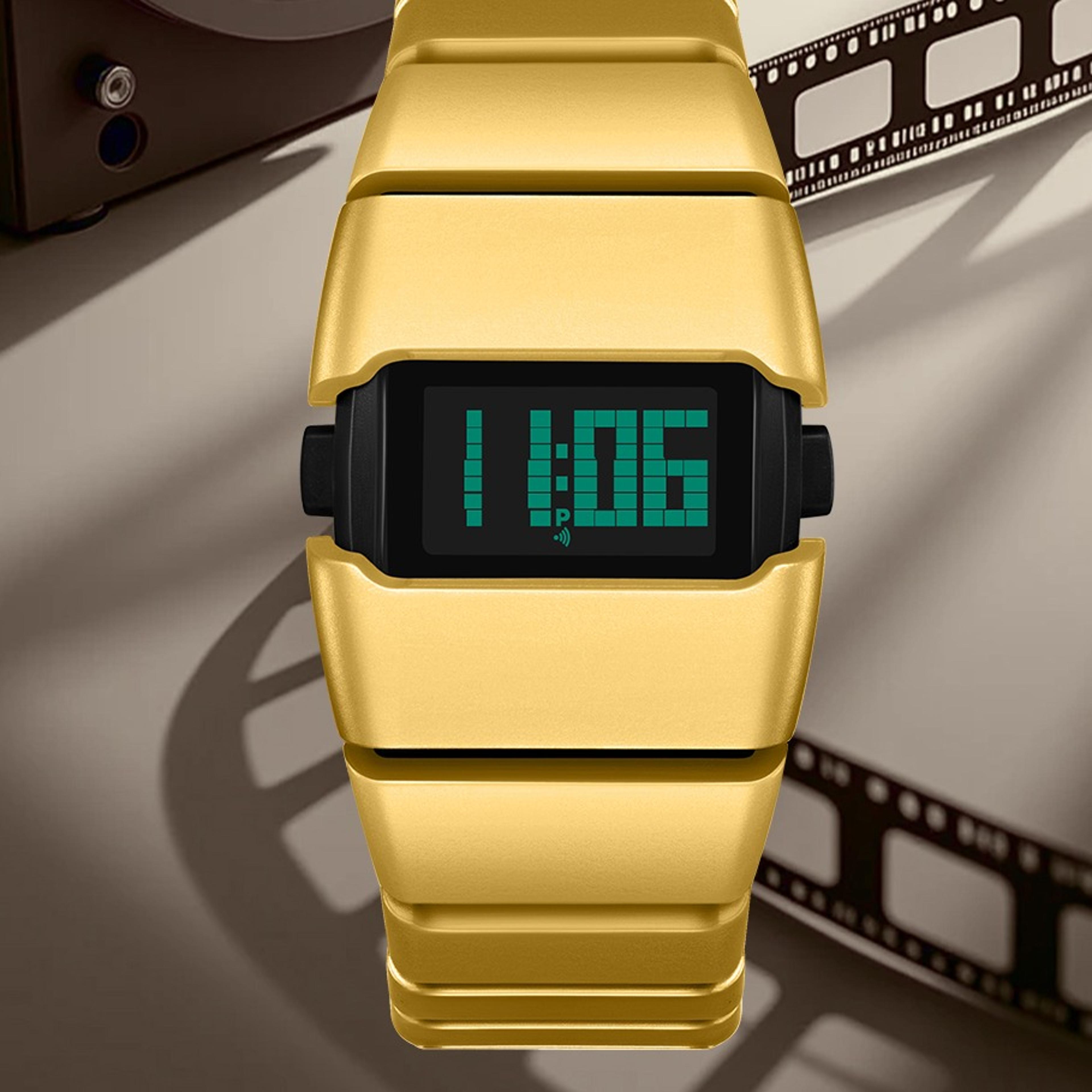 digital watch waterproof watch with alarm and stopwatch