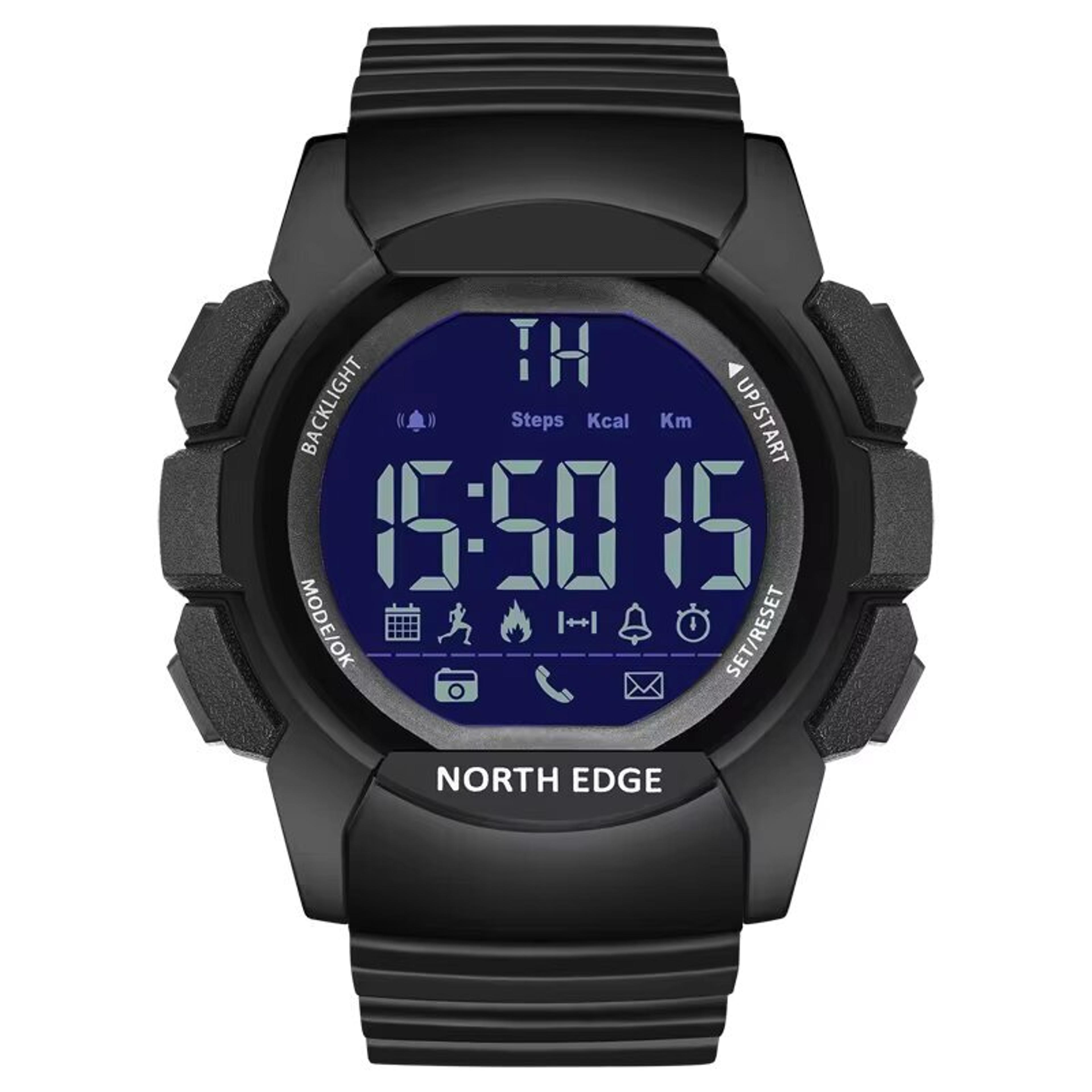 waterproof watch military digital sports smart watch for men