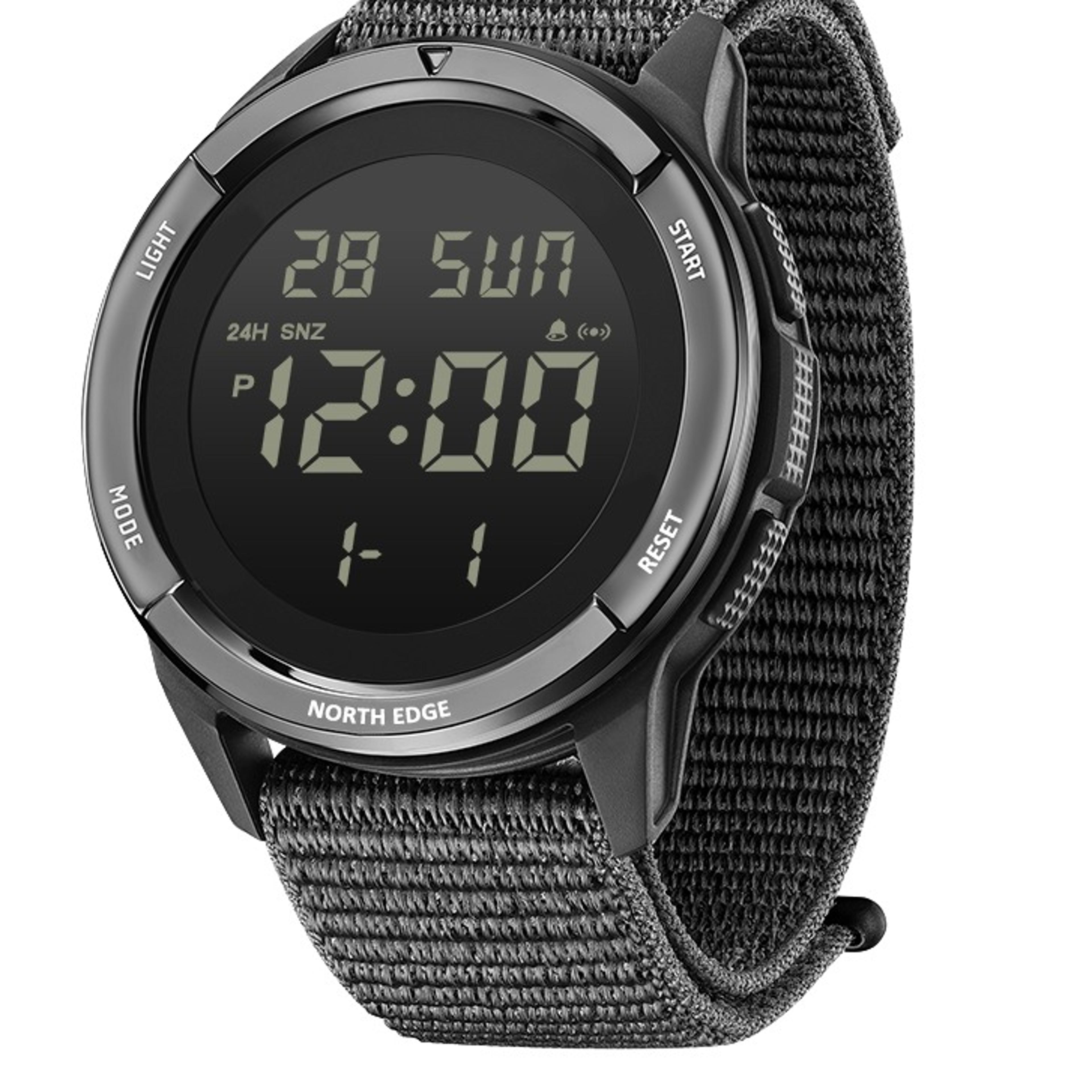 terrax waterproof digital sports watch for men