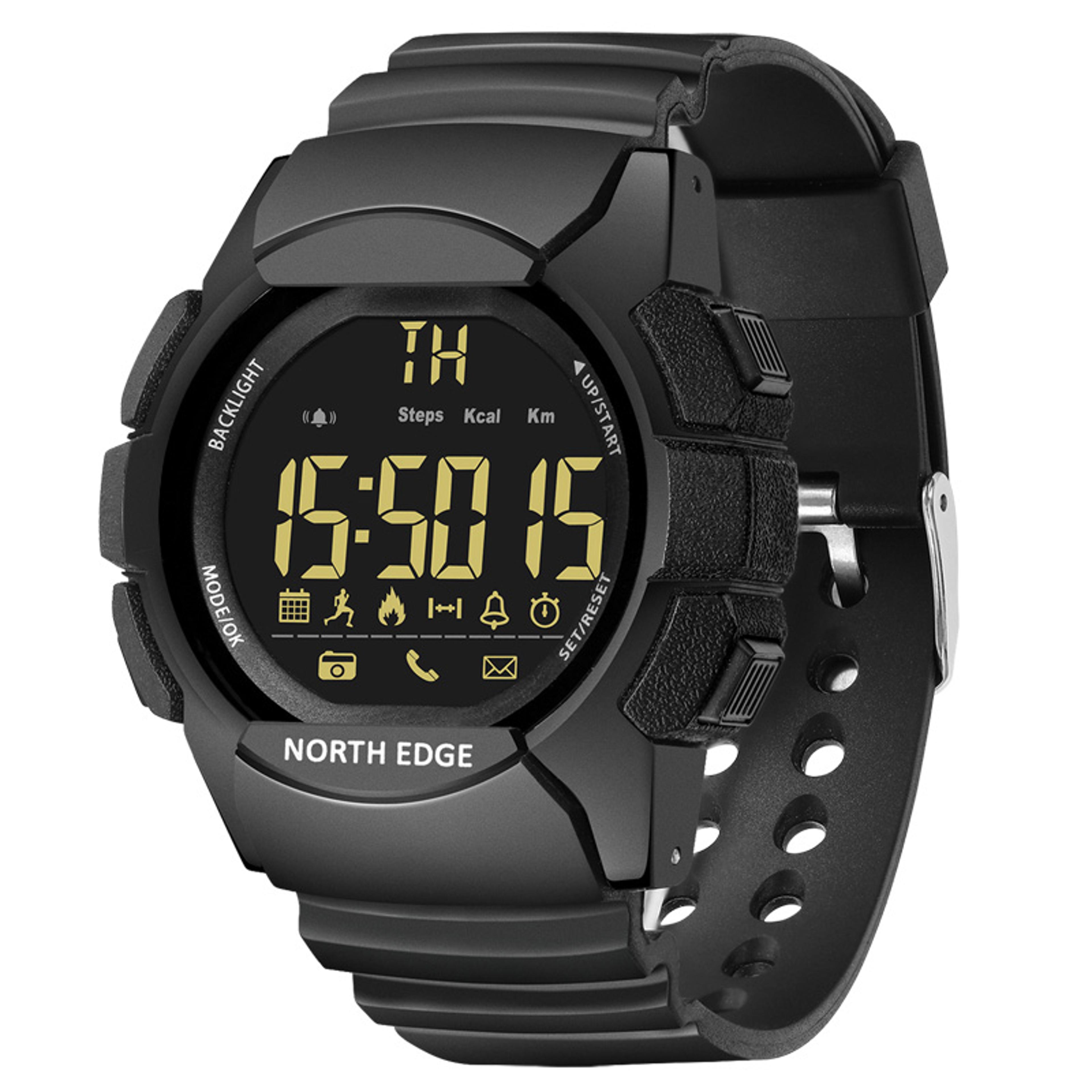 military watch for men waterproof bluetooth digital sport watch