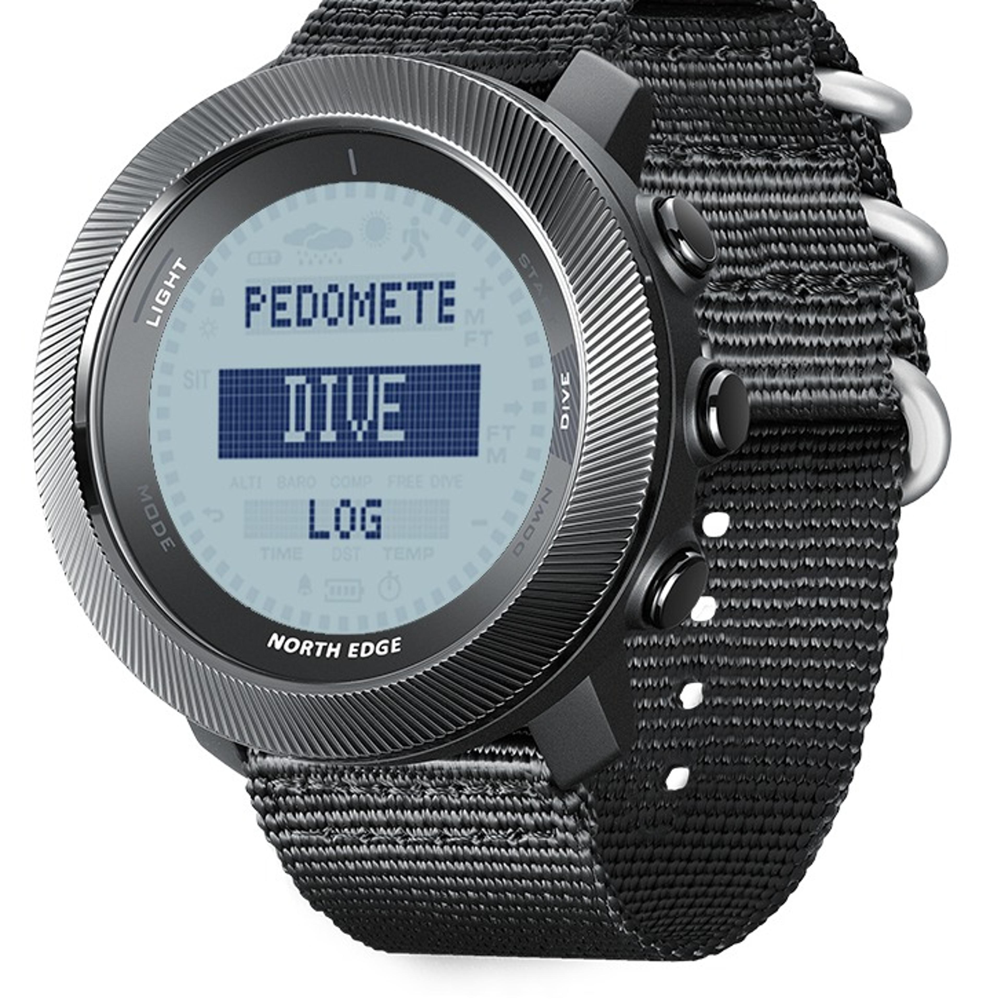 freediving watch with compass altimeter barometer waterproof
