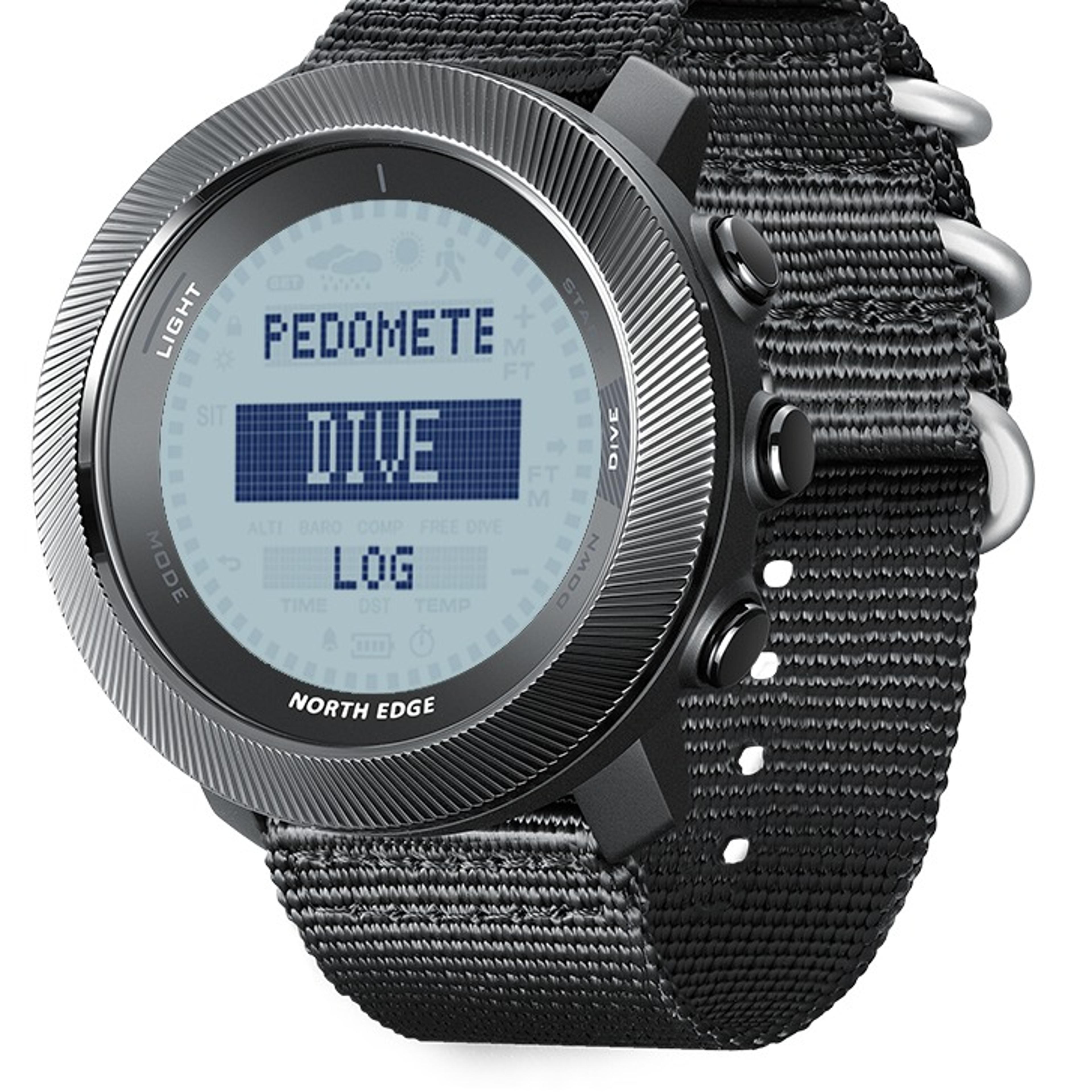 freediving watch waterproof outdoor altimeter compass watch
