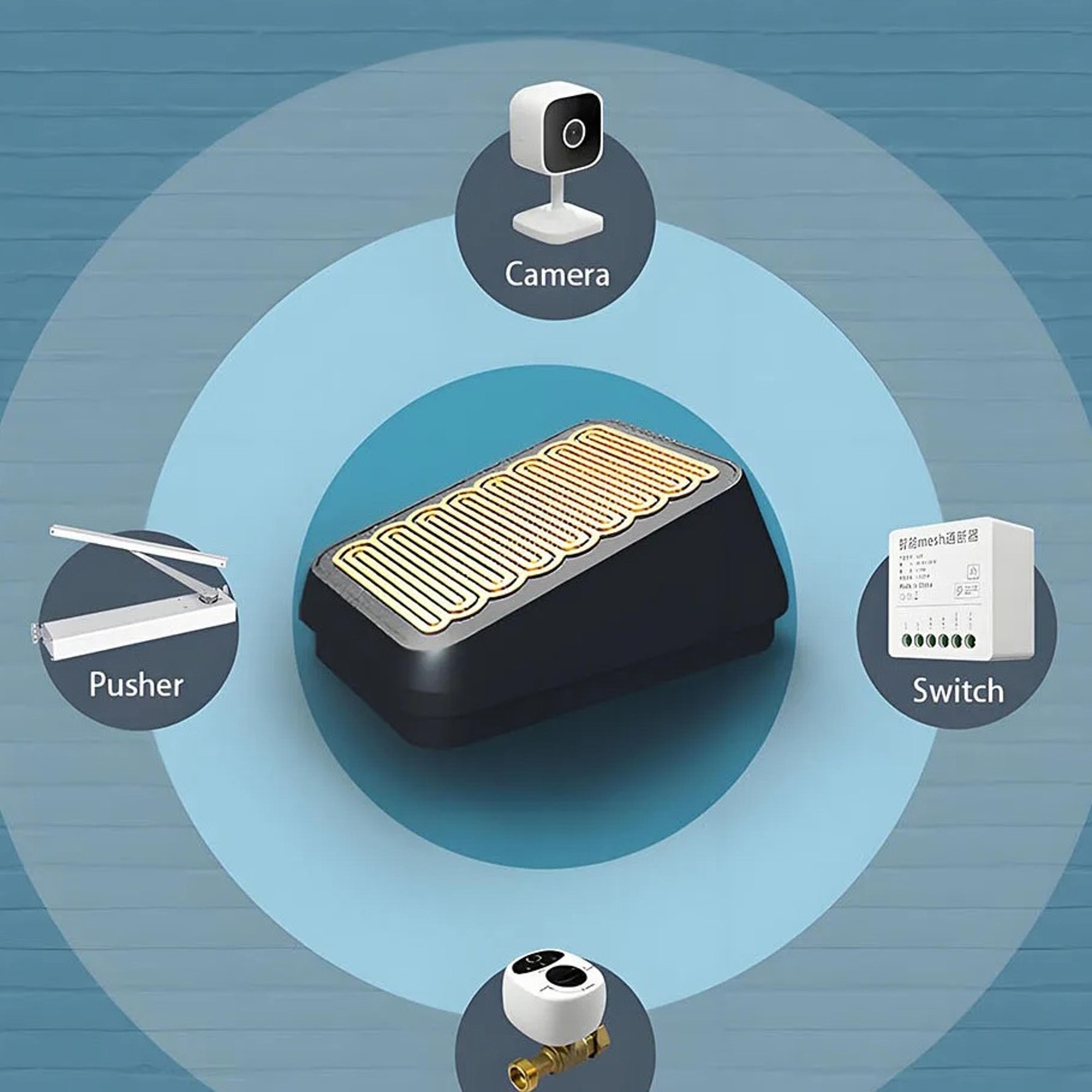 rain sensor wireless outdoor water leak detector with ewelink automation