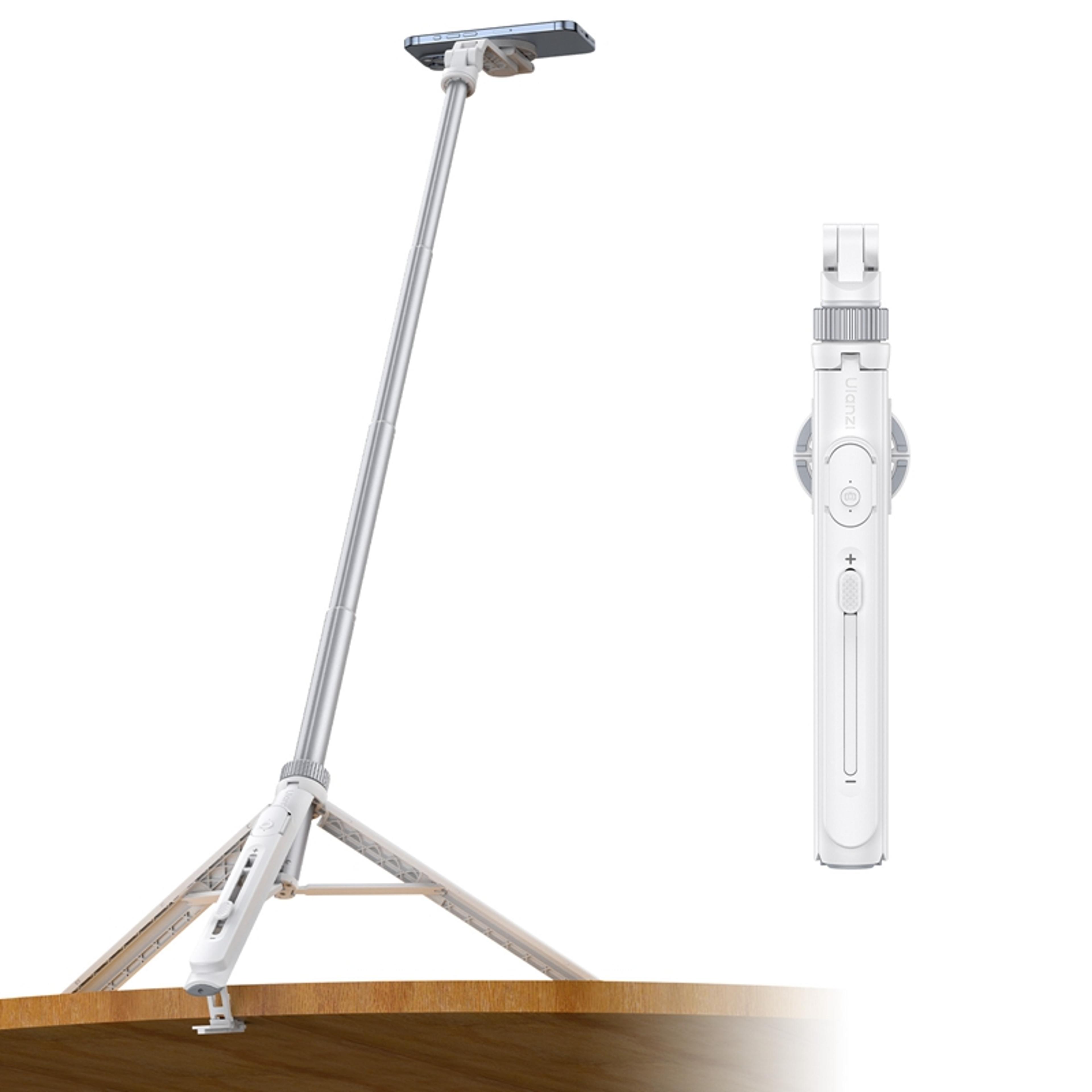 magsafe overhead phone tripod and selfie stick with remote