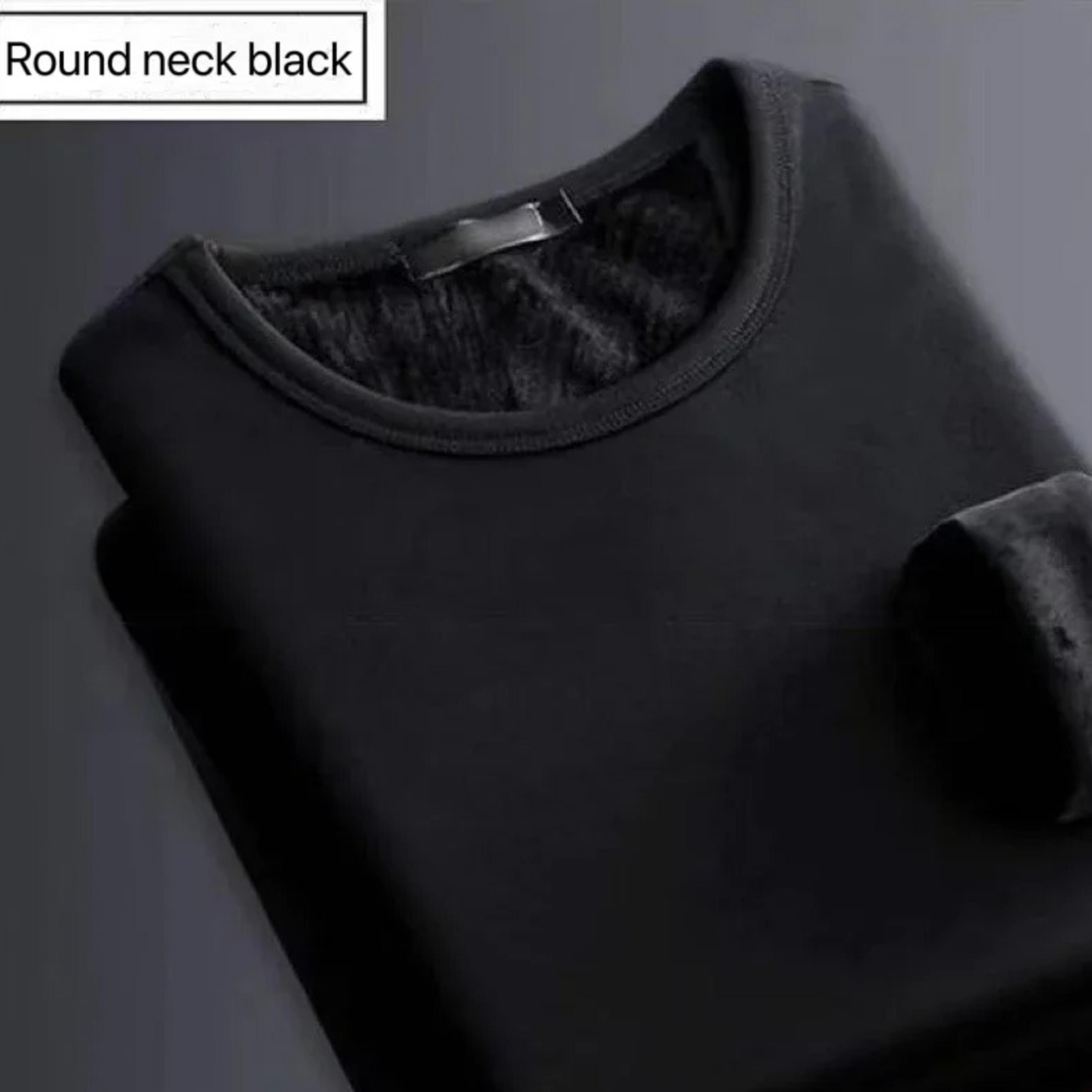 mens thermal shirt fleece lined long sleeve winter base layer
