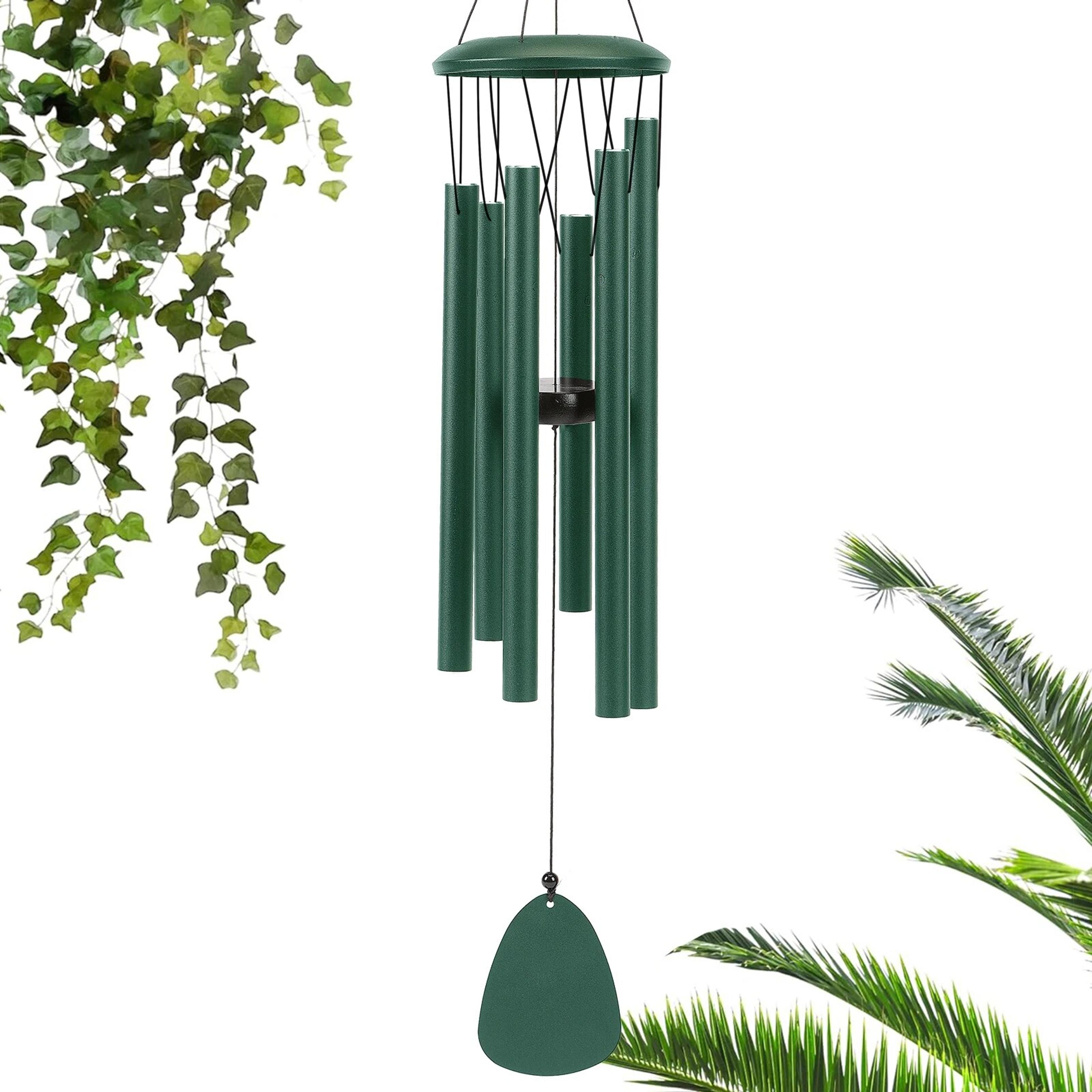 outdoor wind chimes with soothing melody for garden porch and patio decor