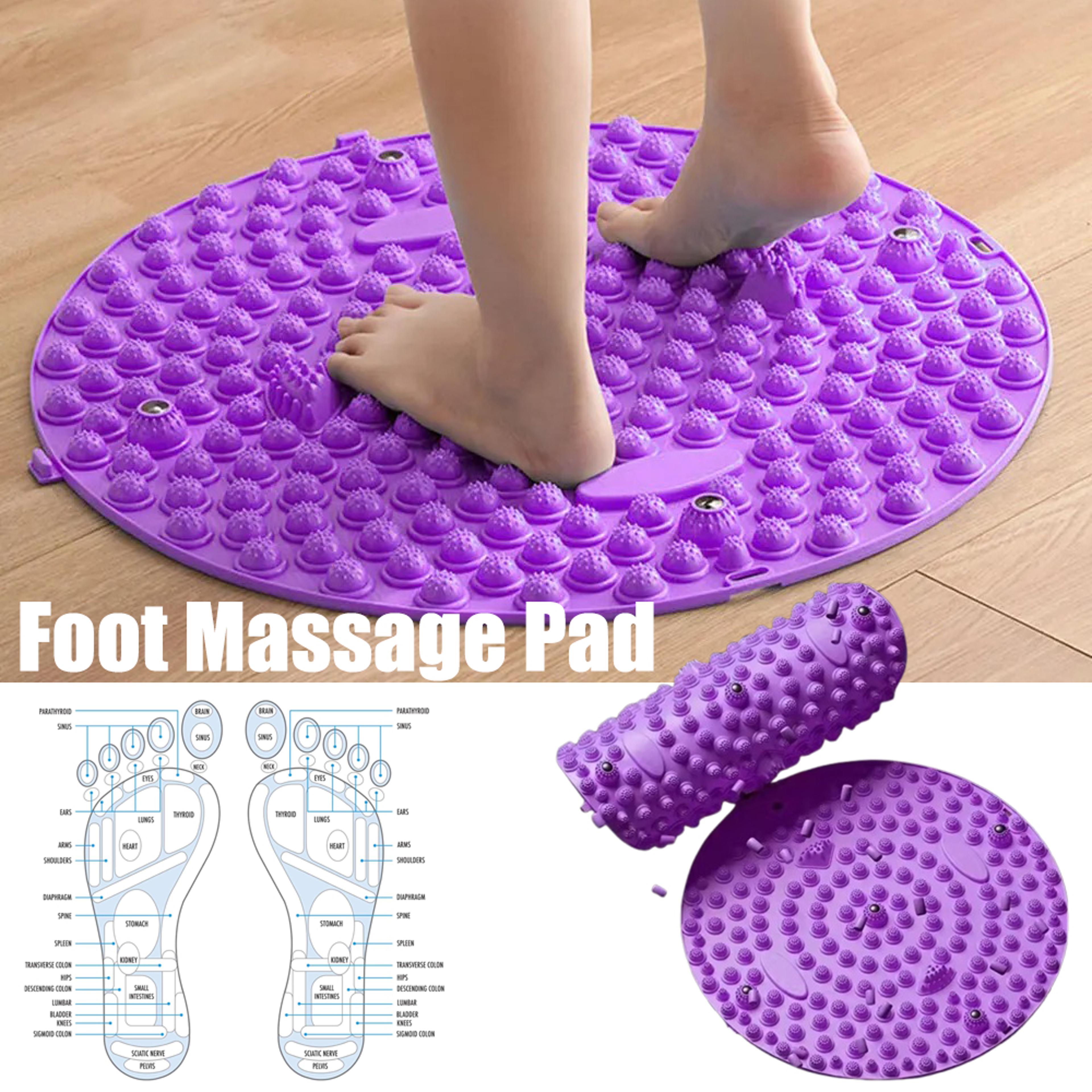 pressurepoint foot relief acupressure massage mat for foot yoga and daily relaxation