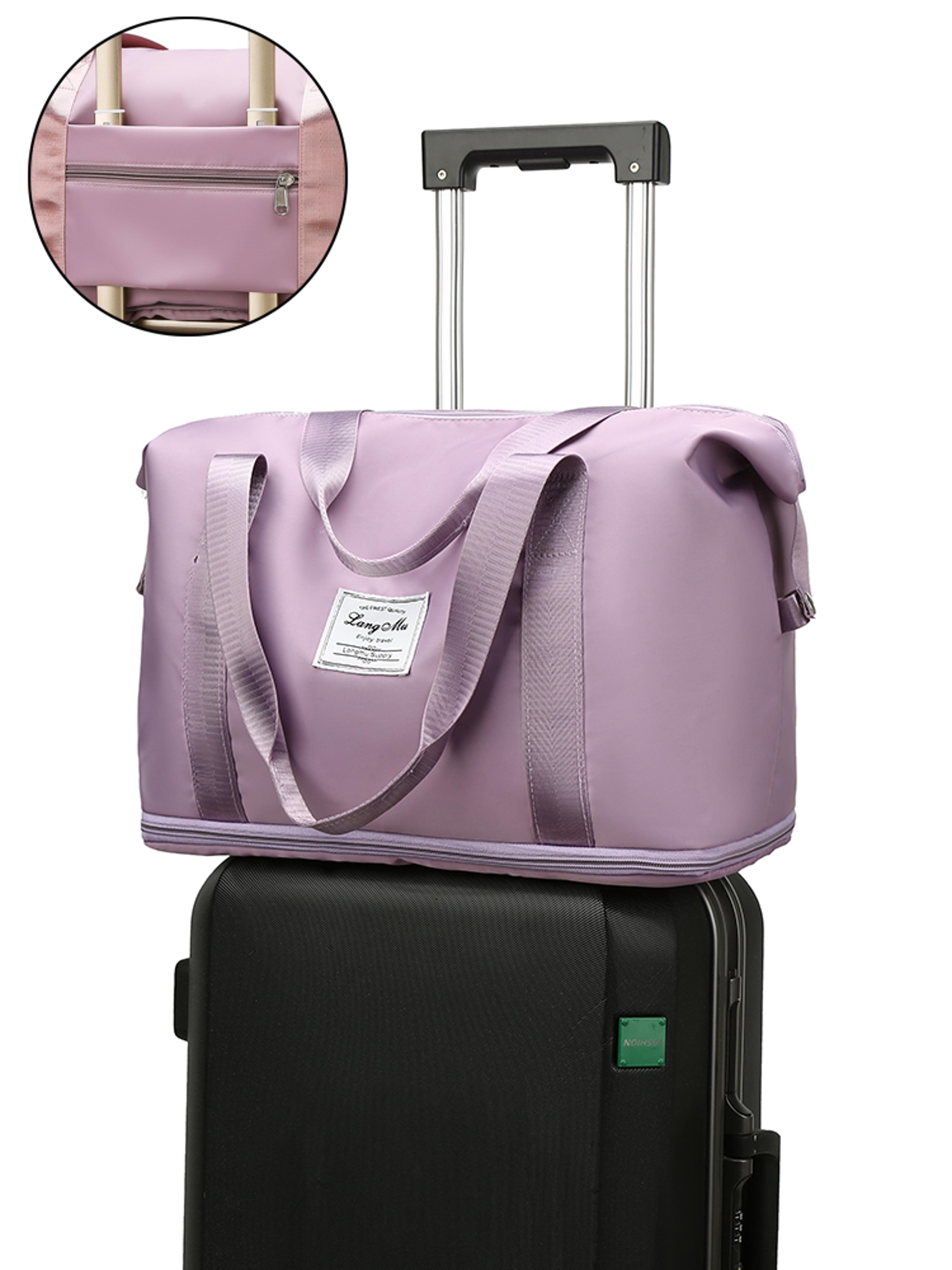 waterproof travel duffle bag for women large capacity gym and weekender tote