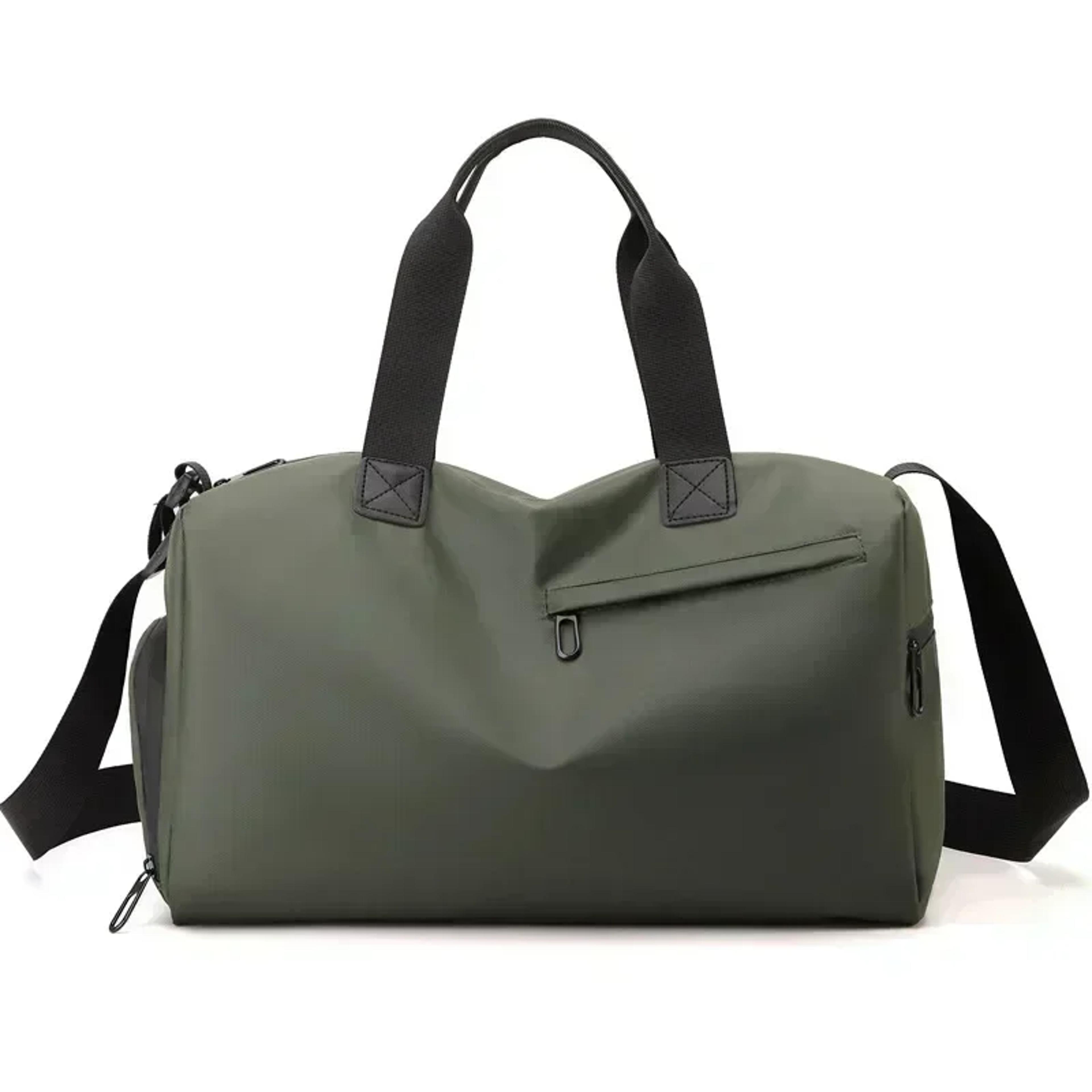 large capacity waterproof oxford duffel bag for gym sports and travel