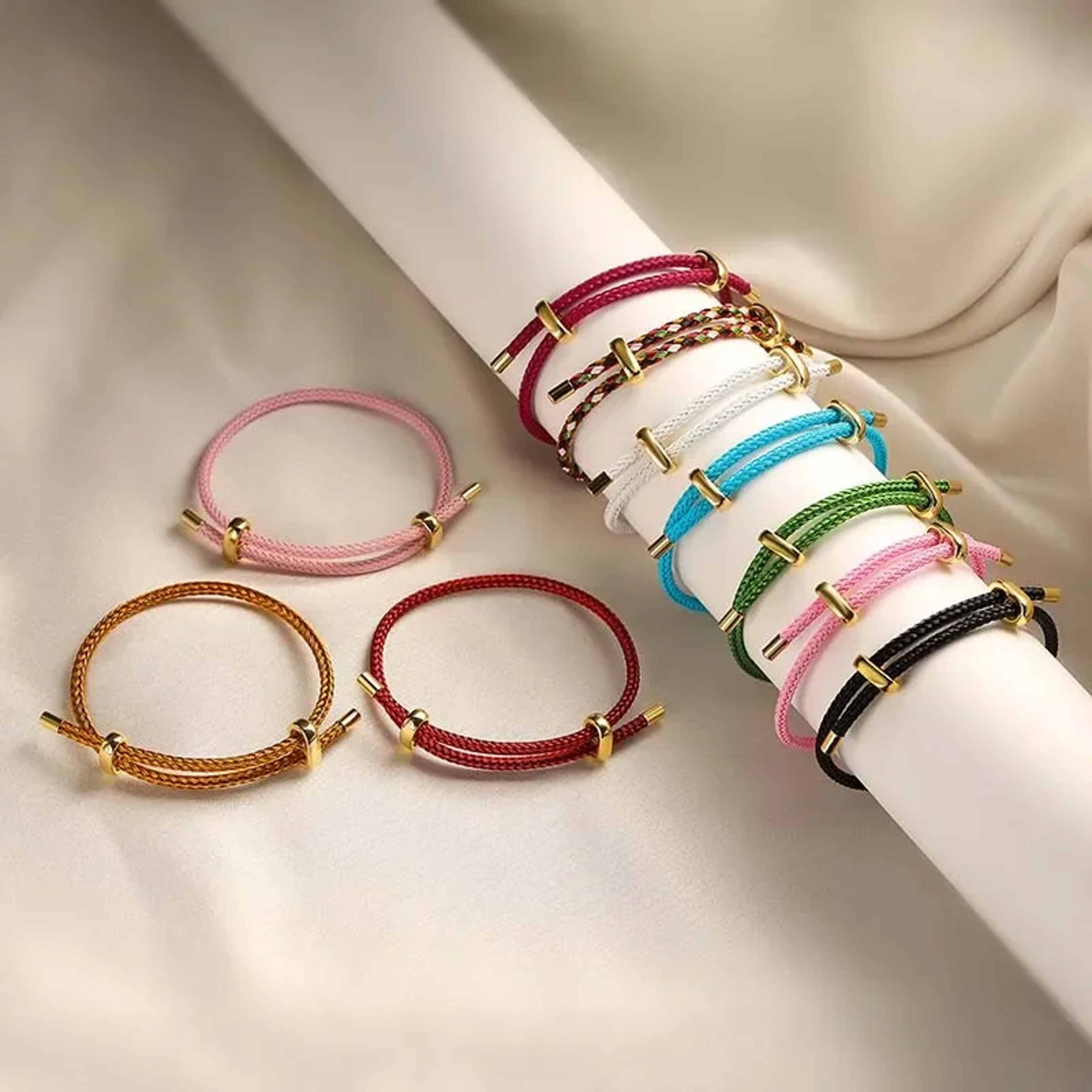 adjustable steel wire bracelet for women and men couple jewelry