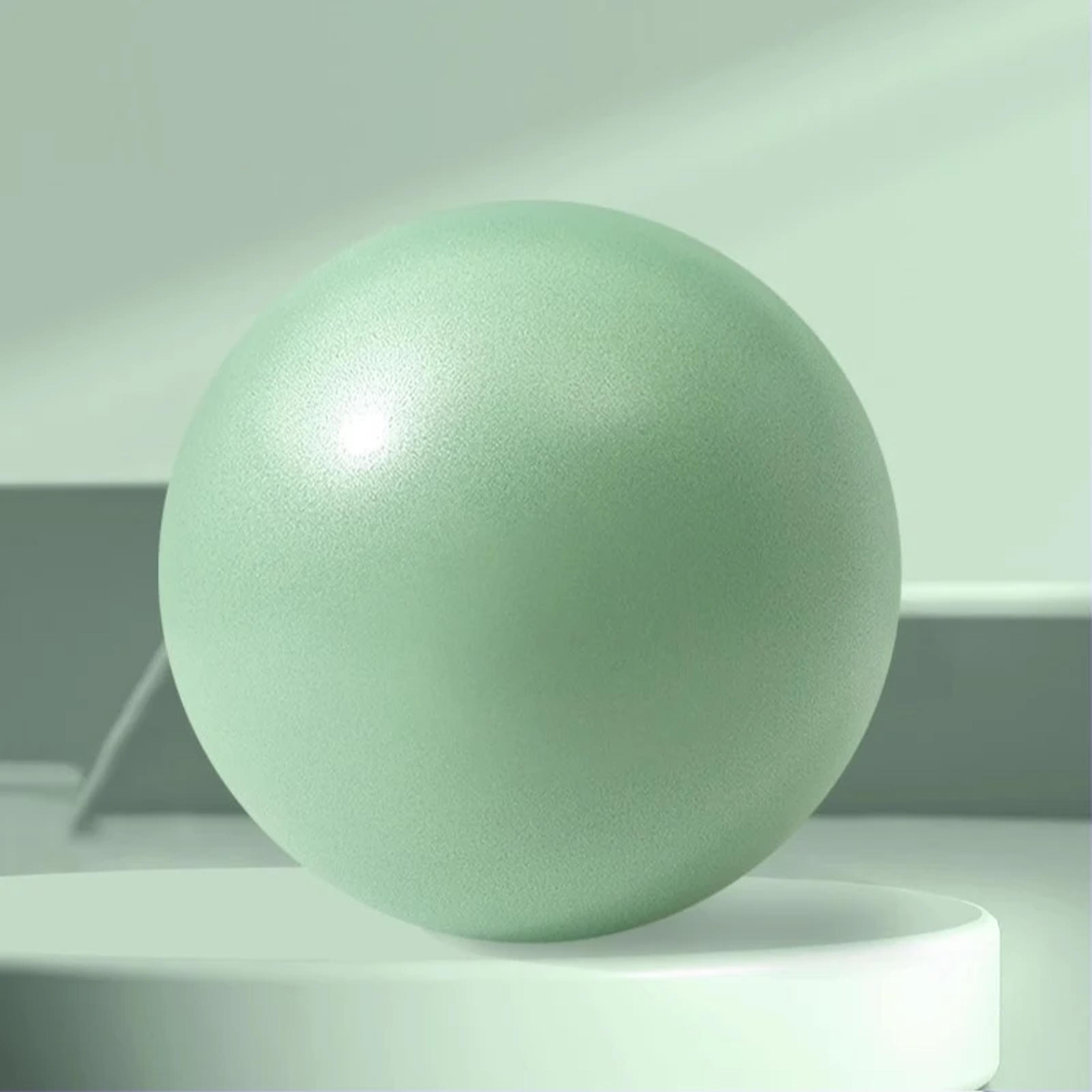 mini pilates ball anti-burst yoga exercise ball for core, legs and glutes