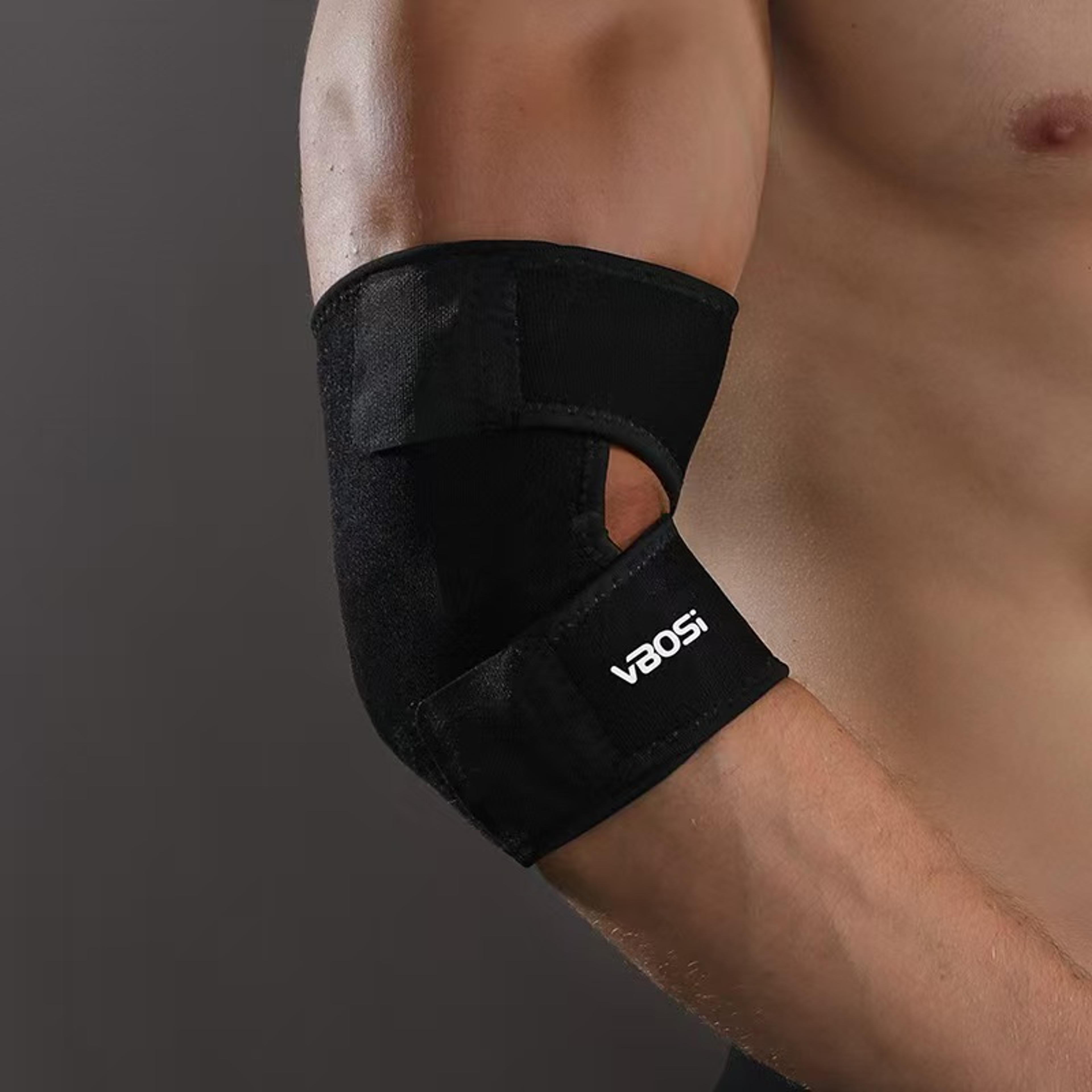 adjustable elbow support sports tennis elbow brace for badminton and training