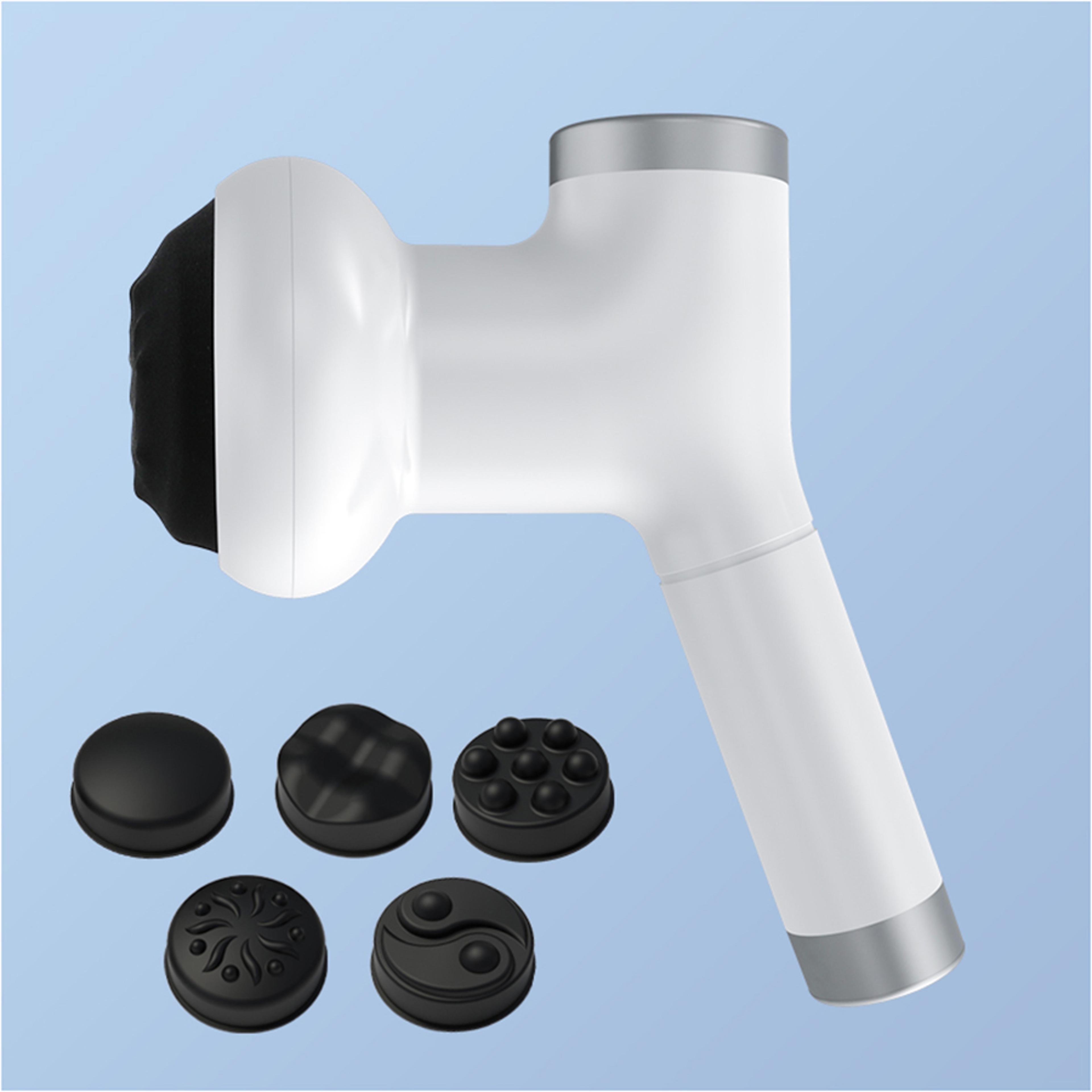 usb body massager with 5 heads for full body massage and muscle relaxation