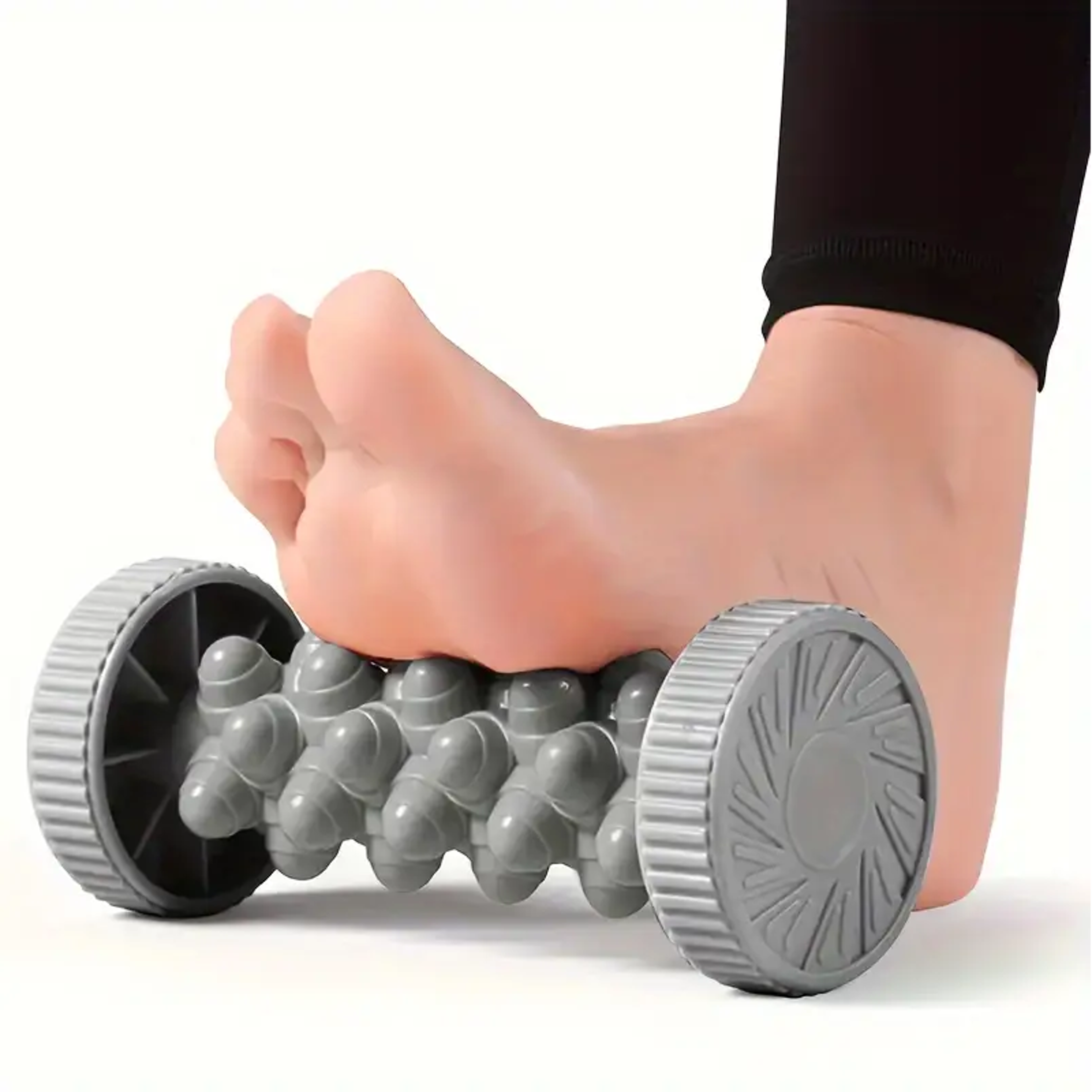 plantar fascia foot massage roller and massage ball for muscle relaxation
