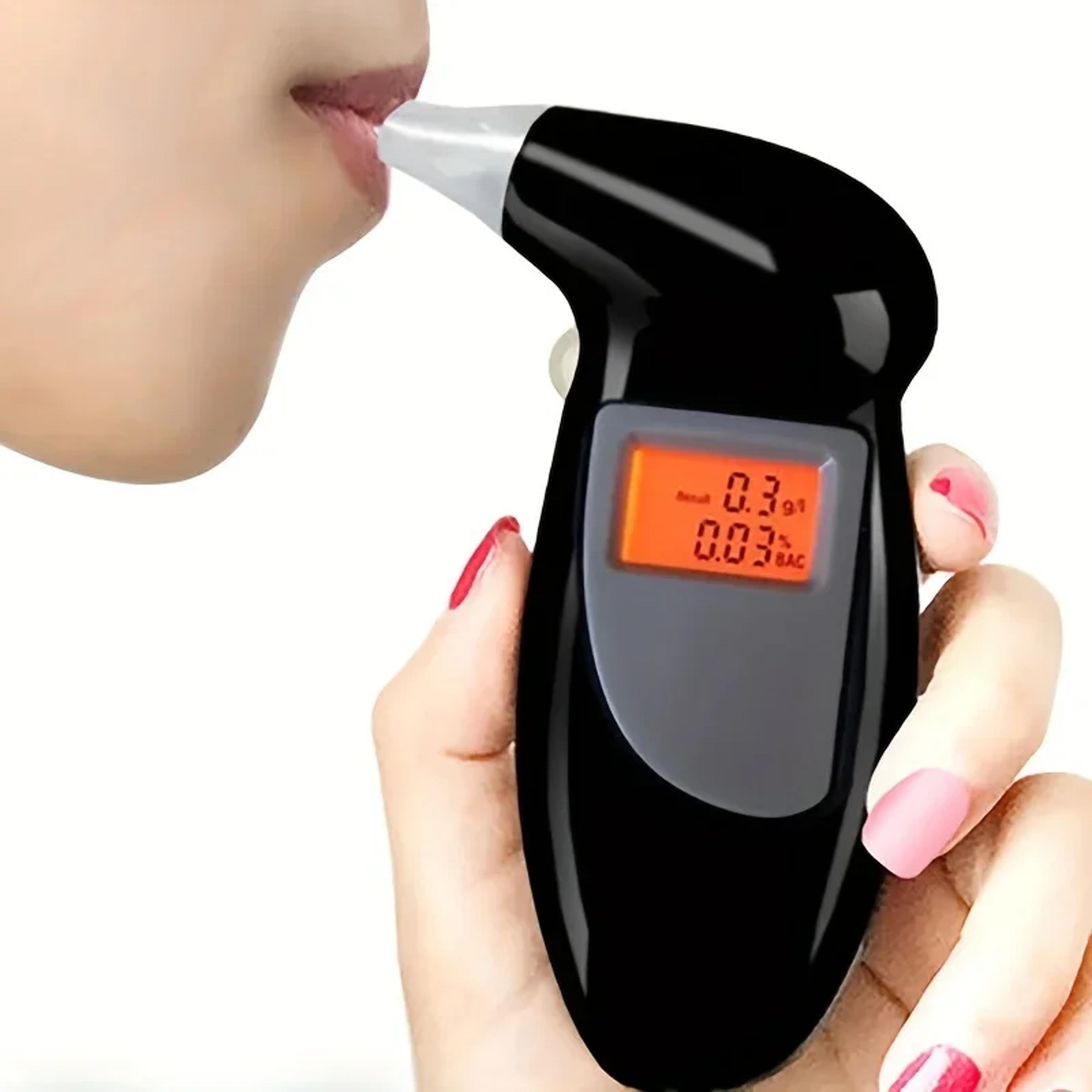 digital breath alcohol tester portable bac breathalyzer with lcd display