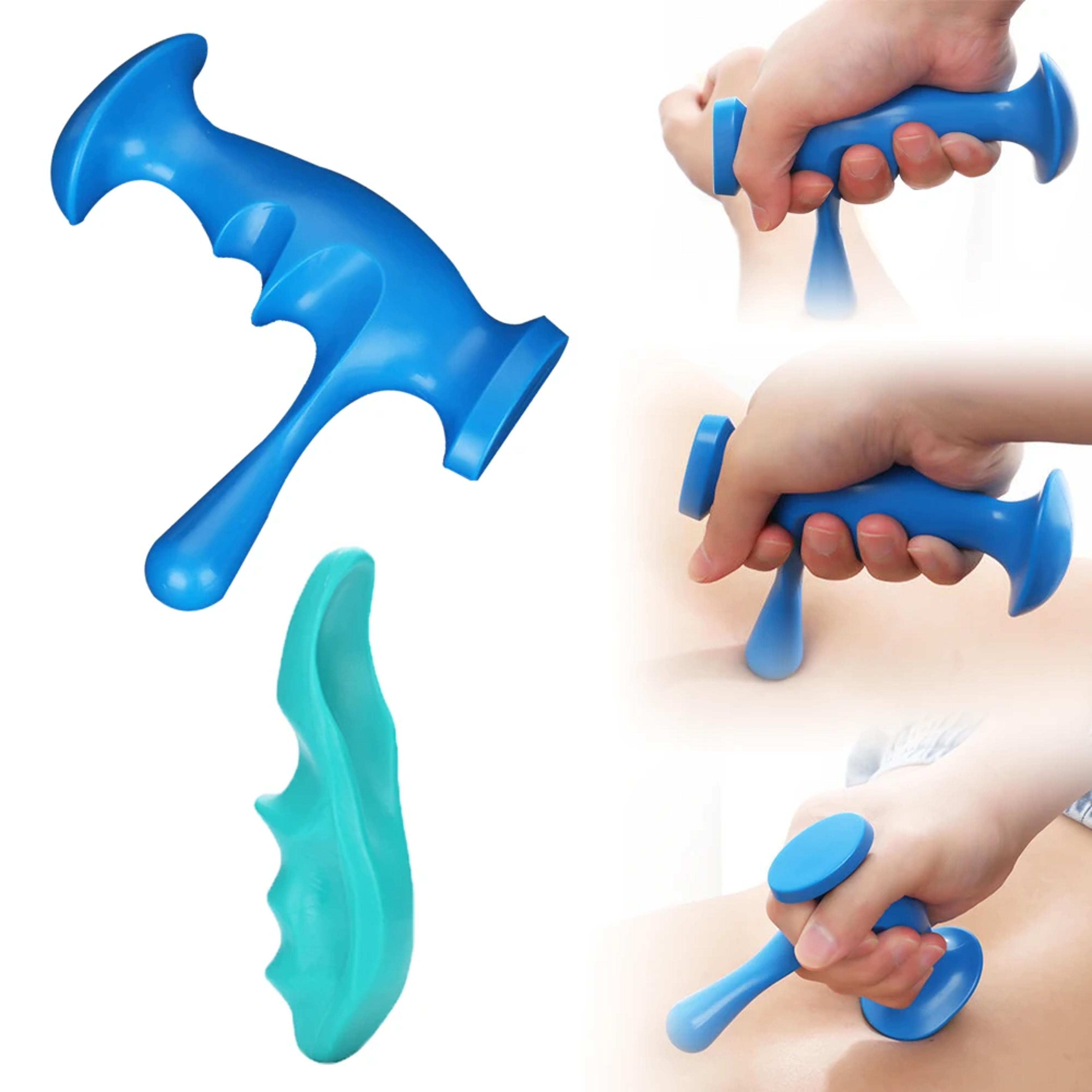 deep tissue trigger point massager and manual massage tool for full body relief