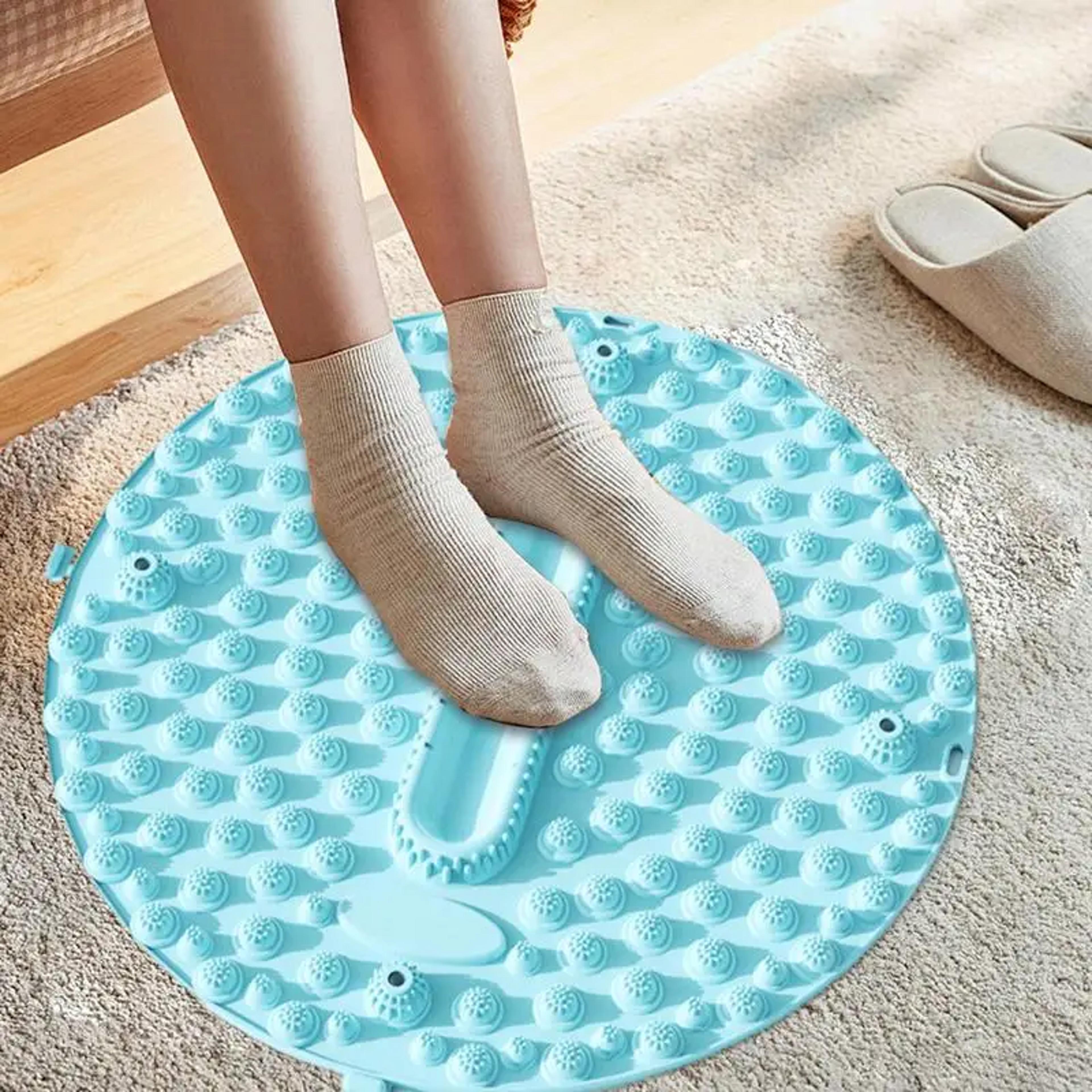 relaxstep acupressure foot mat foldable pressure point foot massager for daily foot relaxation