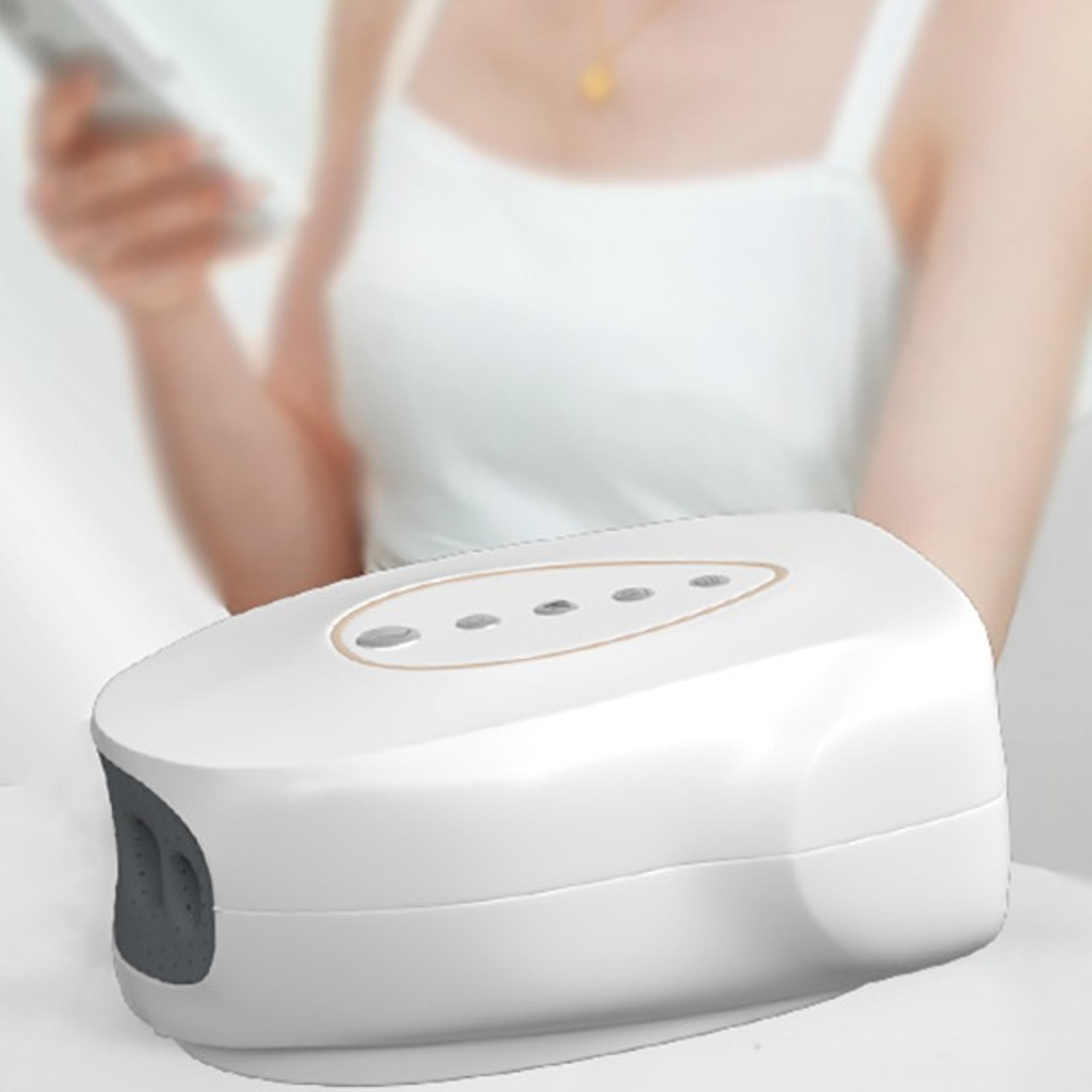 electric hand massager with heat and air compression 3 mode hand relief massager