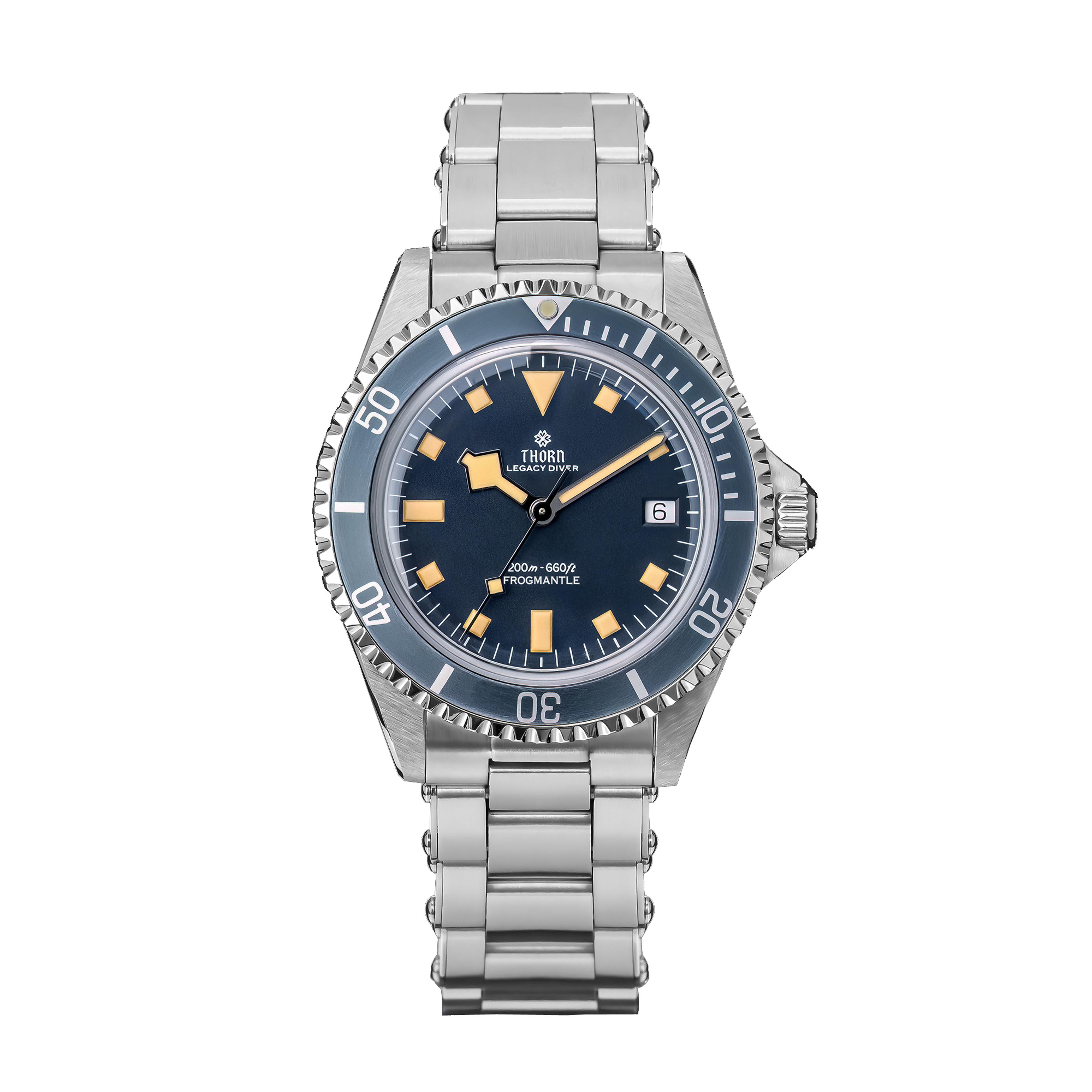 automatic dive watch pt sapphire vintage diver