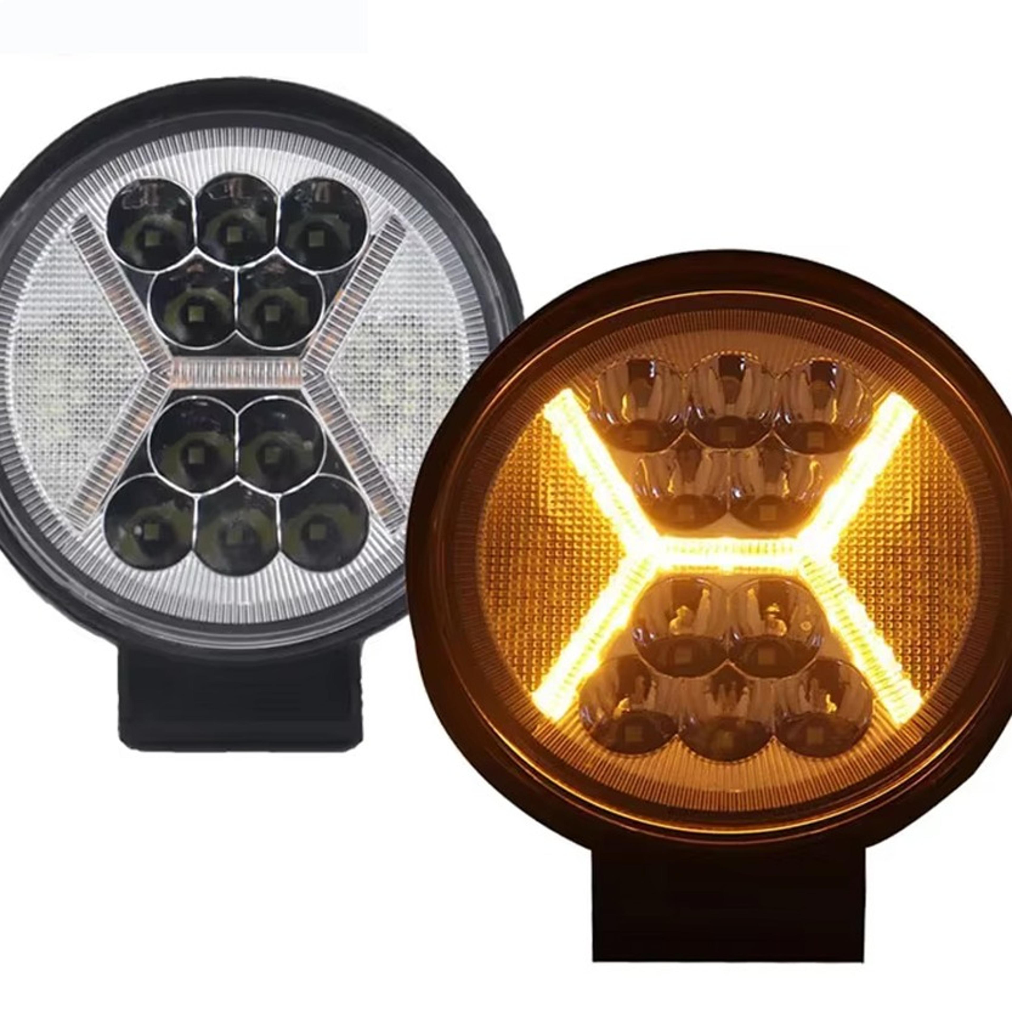 round led work light spot flood beam for offroad trucks tractors and suvs