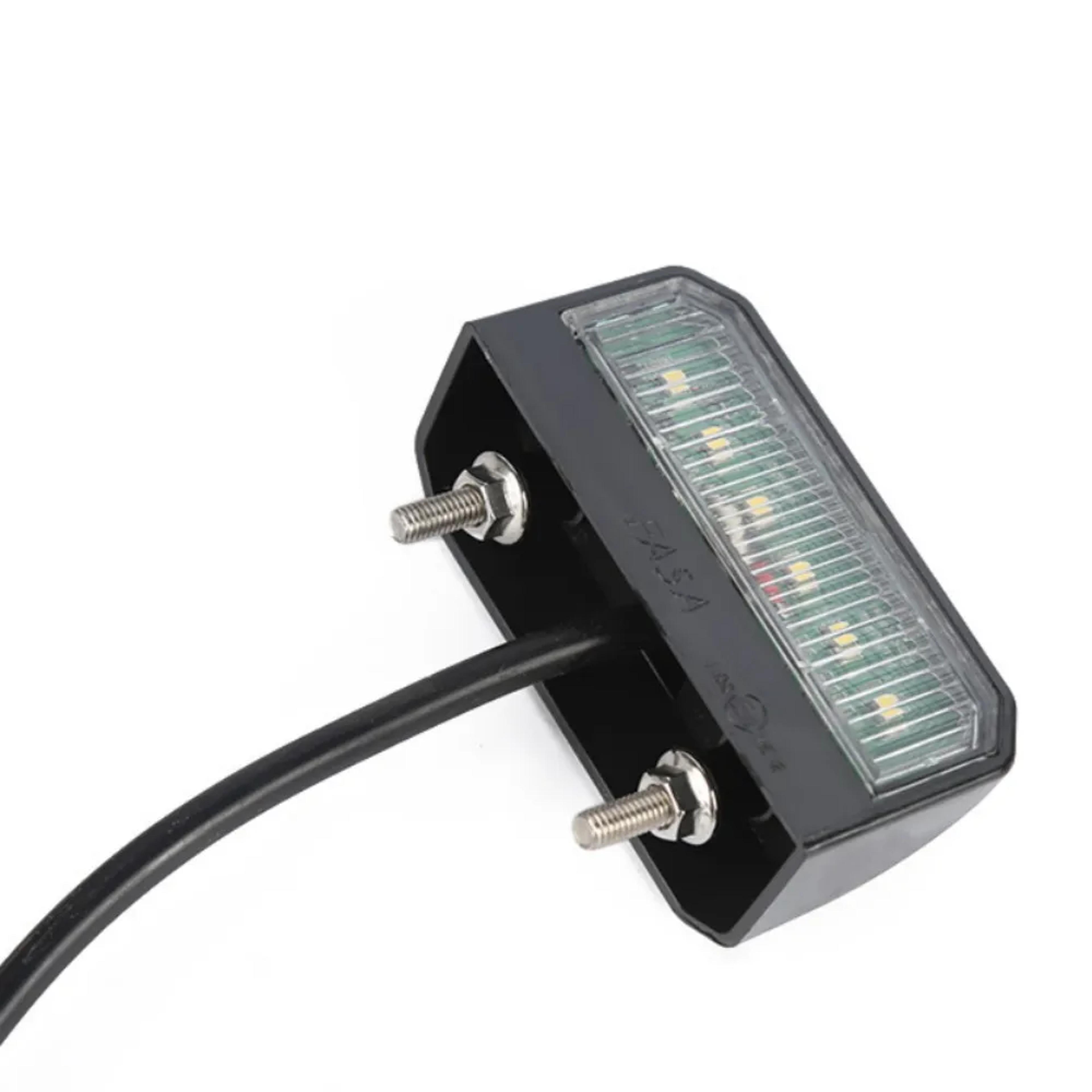 led waterproof license plate light for car truck trailer rv boat