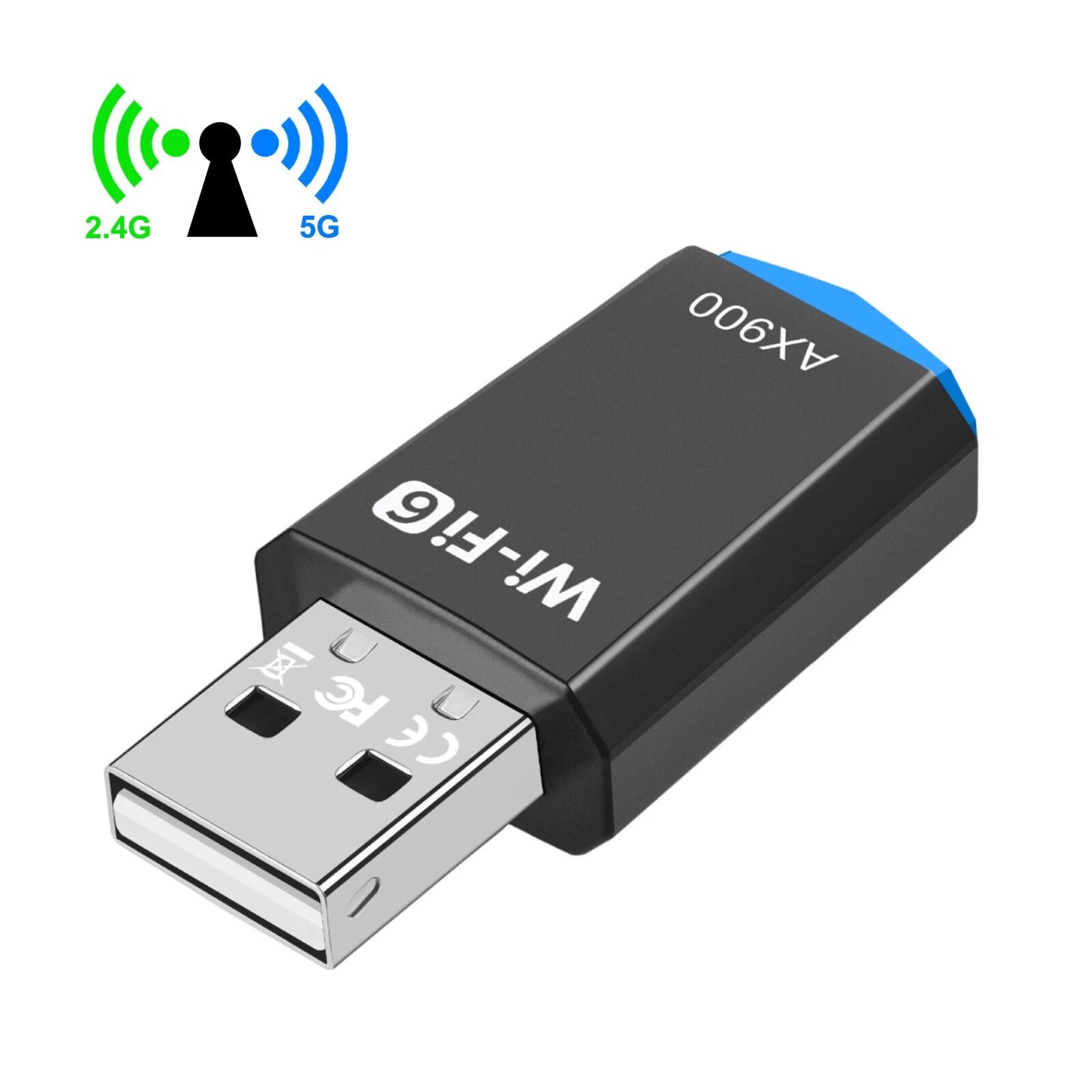 dual band usb wifi network adapter, wireless receiver for pc/desktop