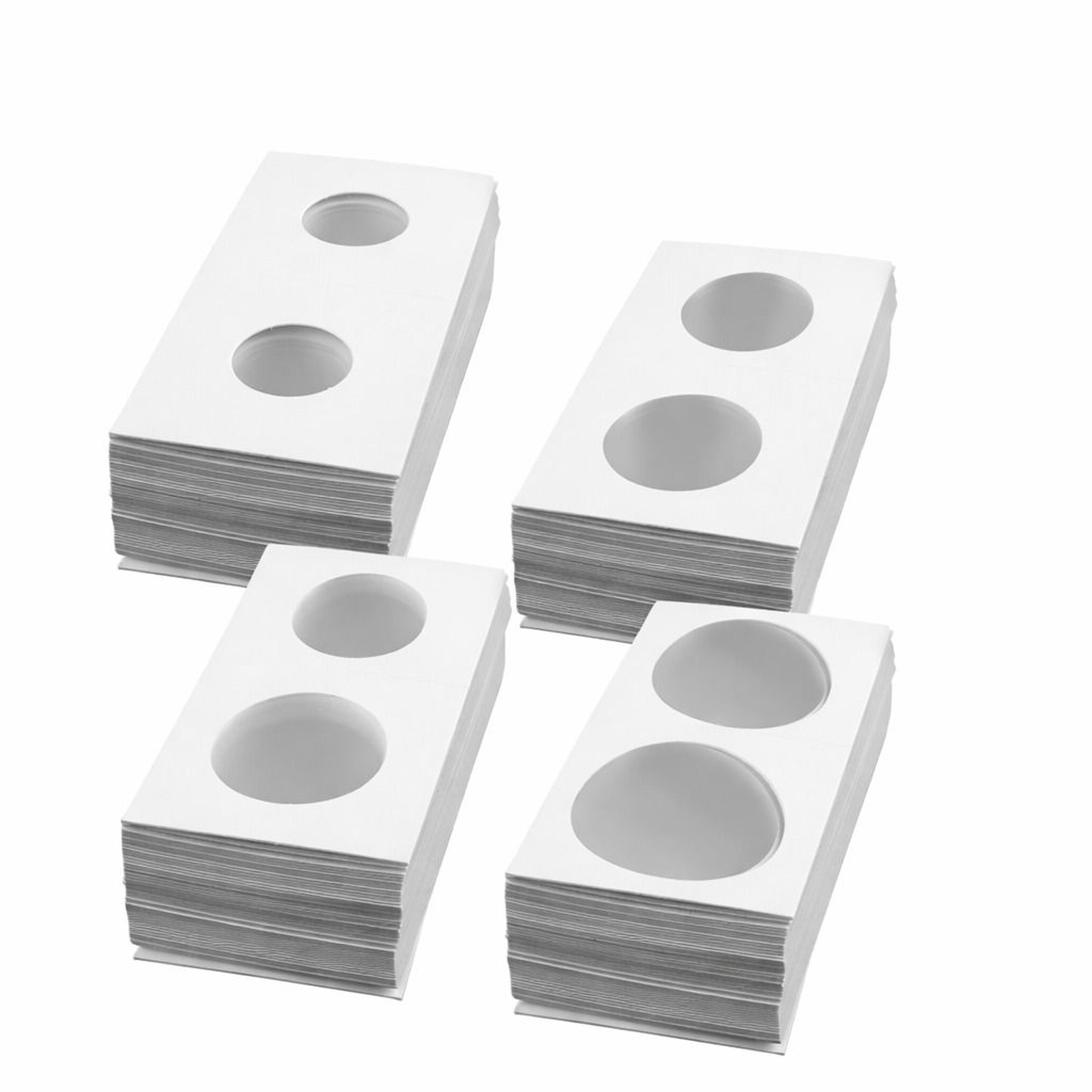 coin paper flip, cardboard mylar, coin holder for collecting and displaying coins
