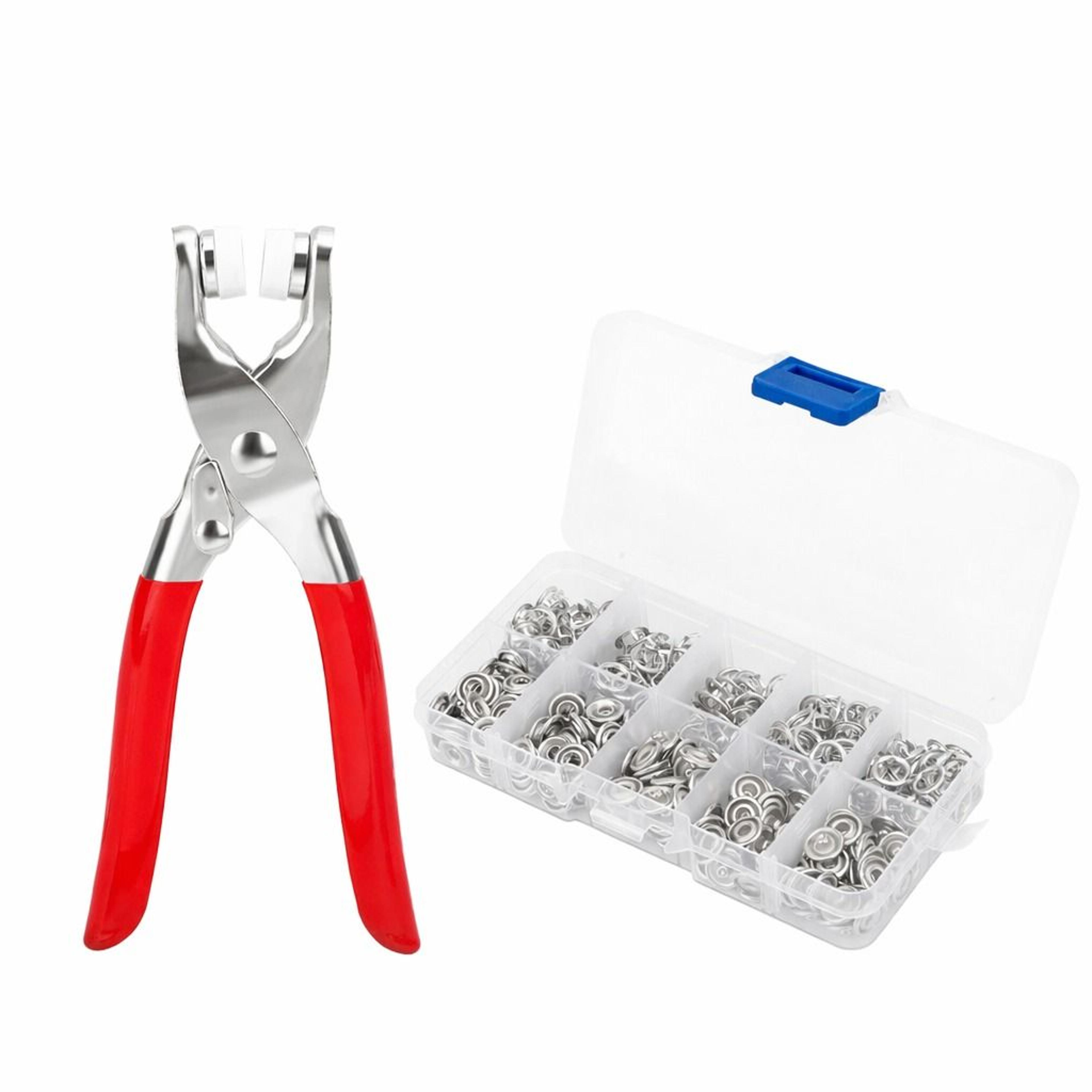 press studs with pliers, durable snap fastener kit for sewing projects