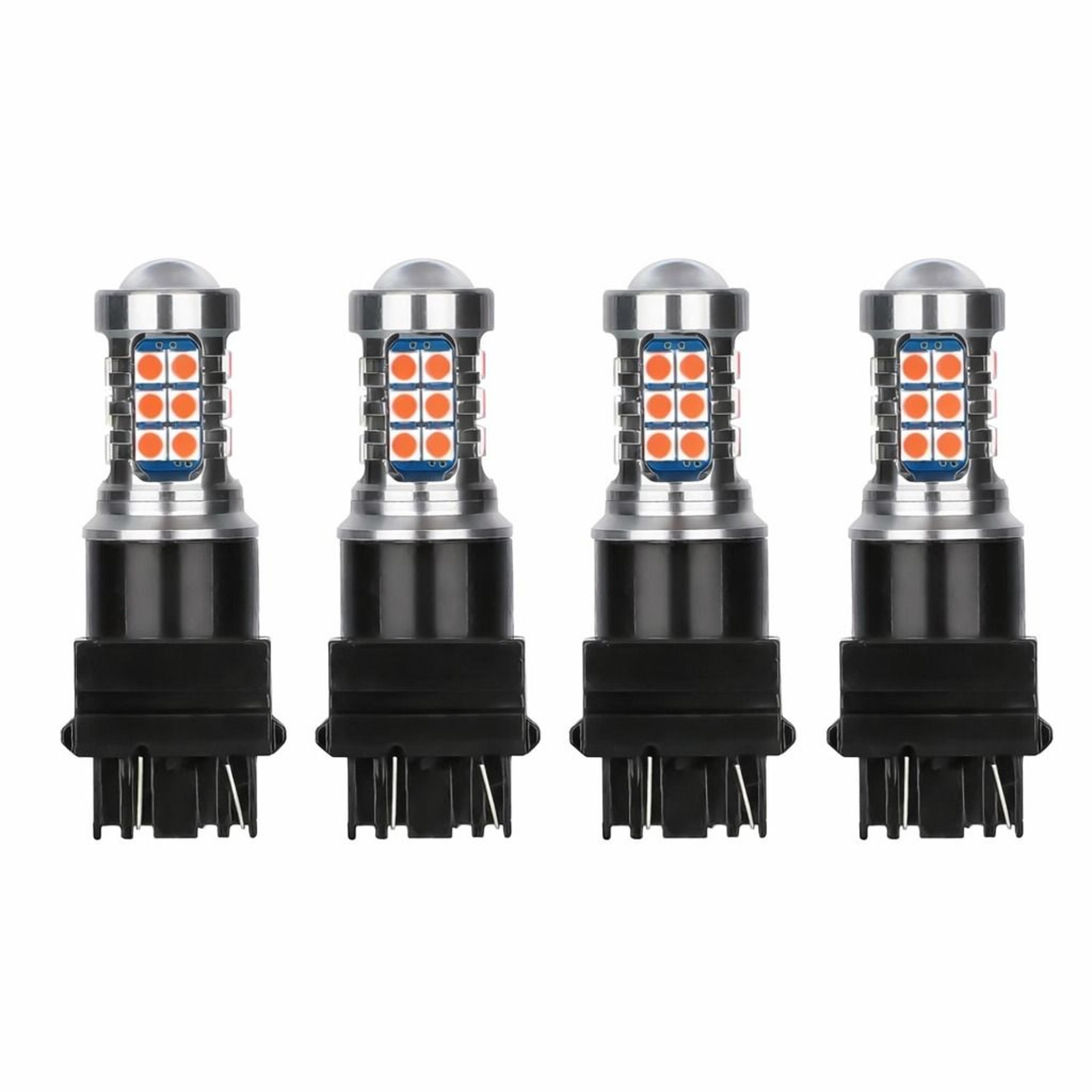 led red strobe flash brake stop bulbs for tail blinking light safety