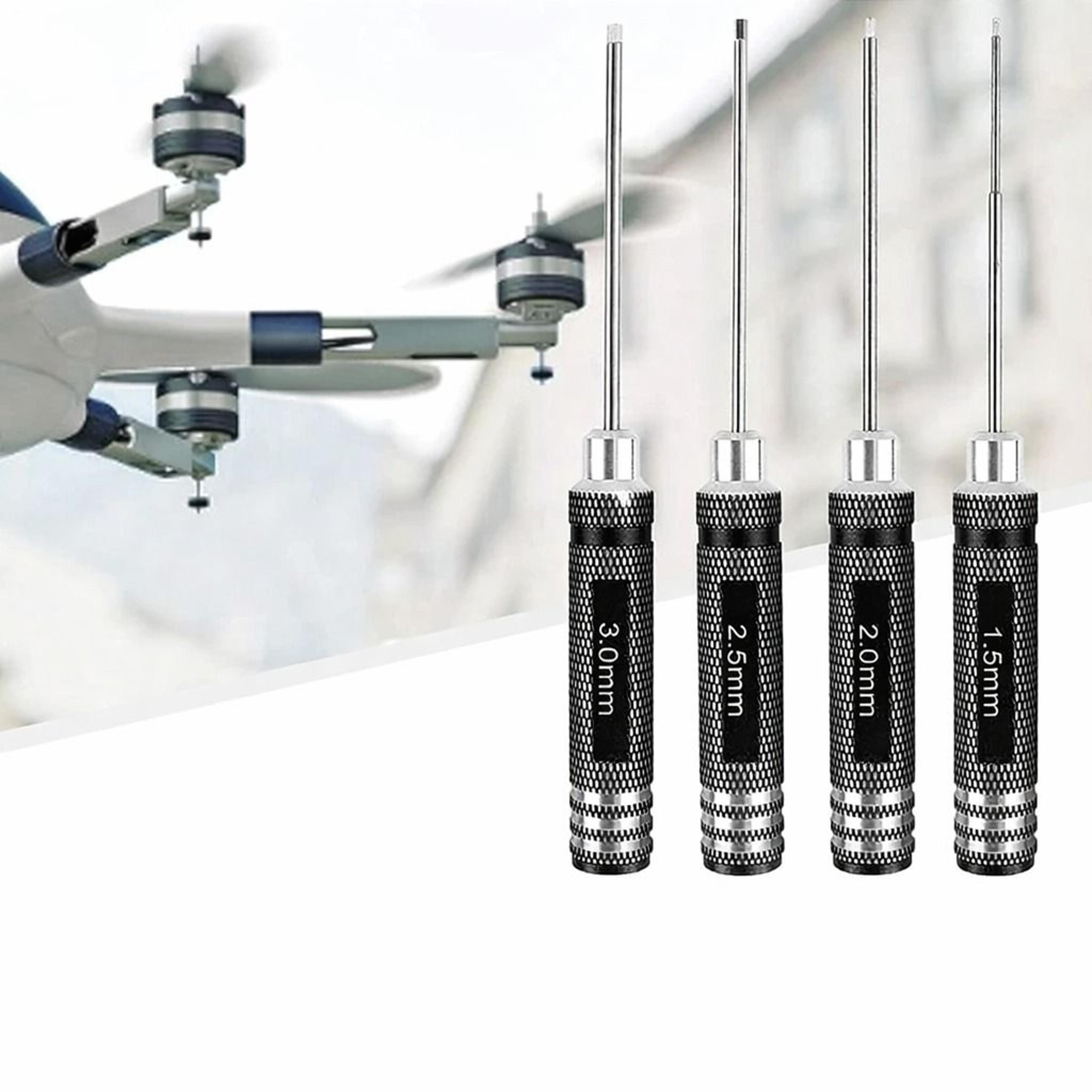 rc tools kit, hex screwdrivers for helicopter, boat, and drone repair