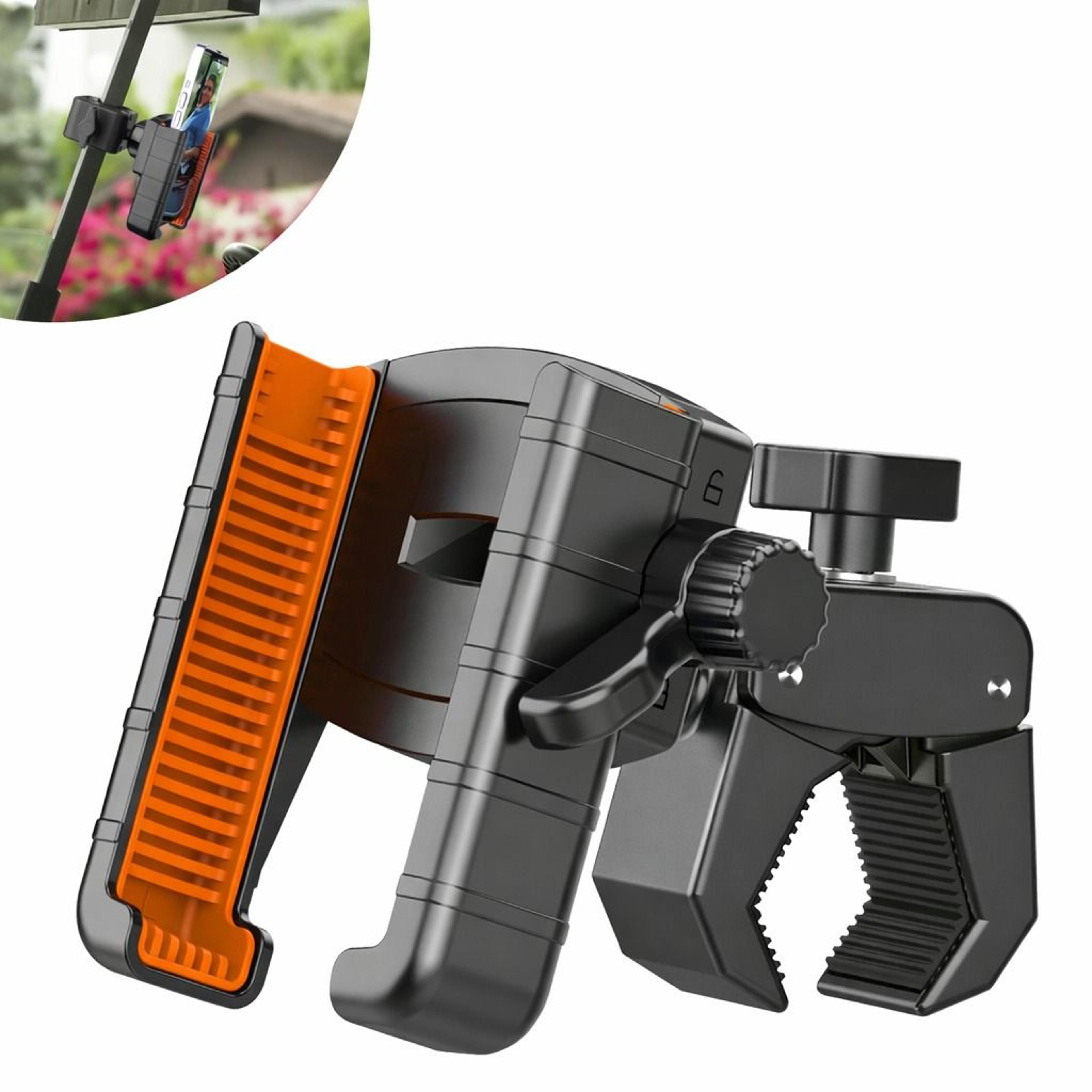 golf cart phone holder mount, universal cell phone holder
