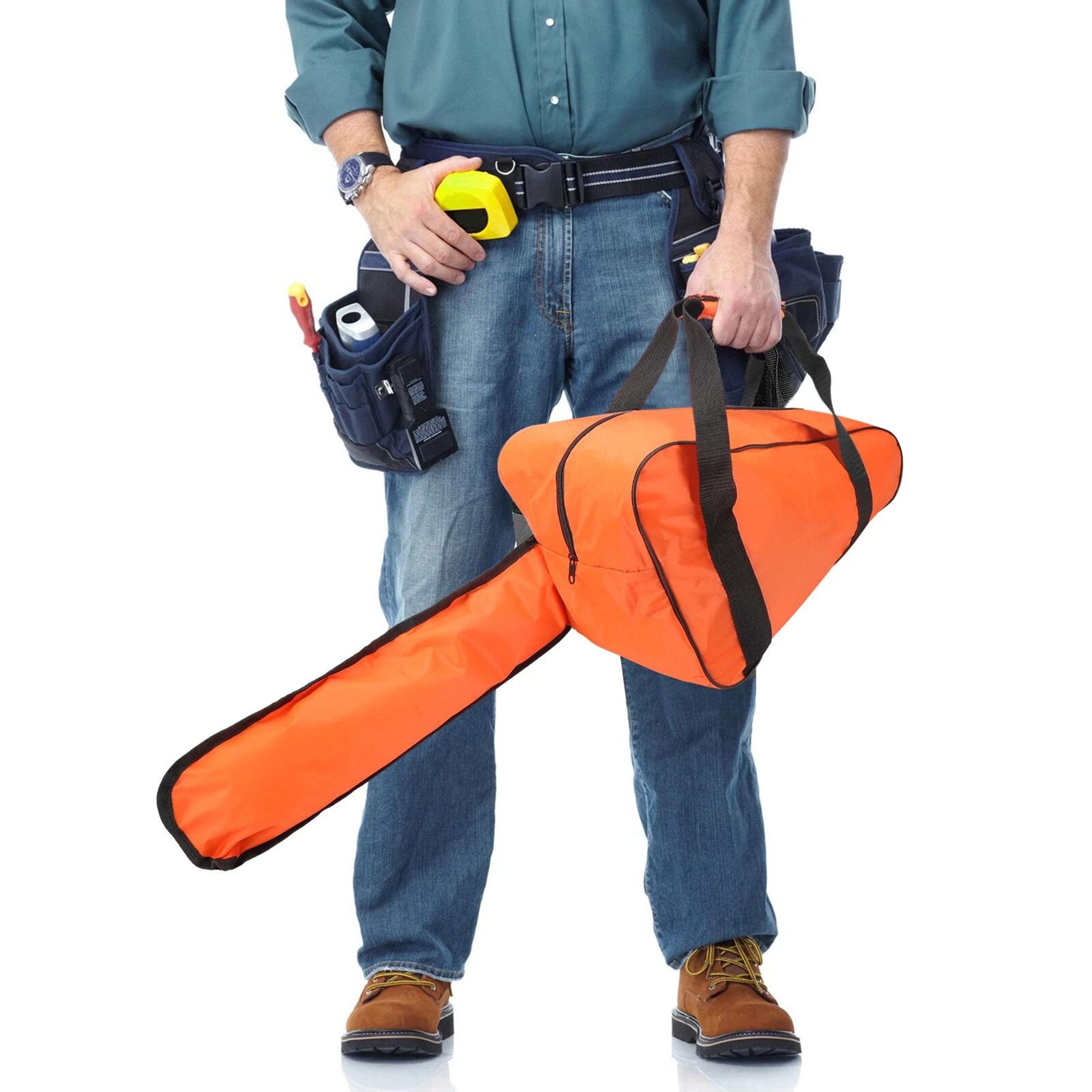 heavy-duty chainsaw bag, waterproof carrying case for saw storage