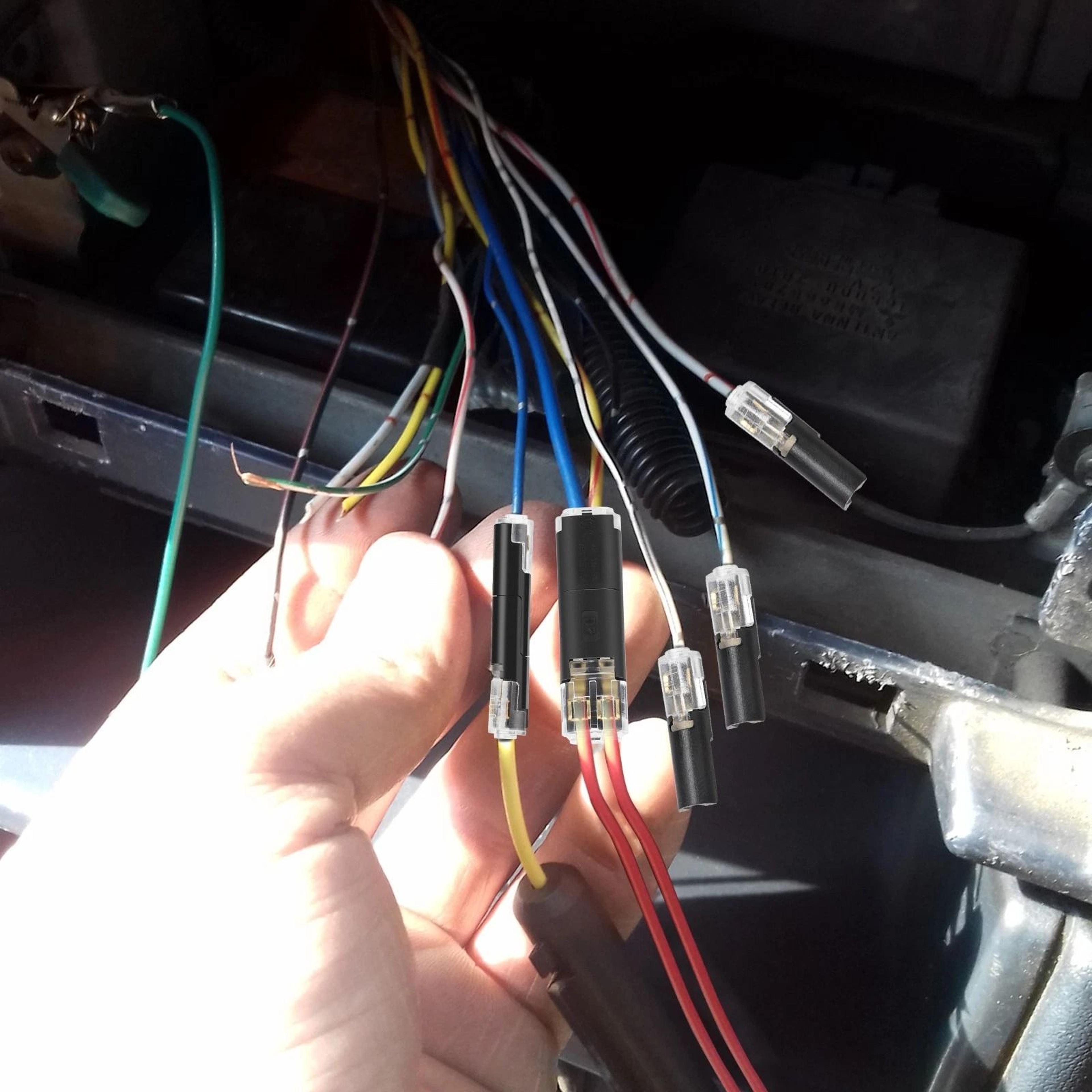 reusable clamp terminal blocks, plug-in quick wire connectors, cables
