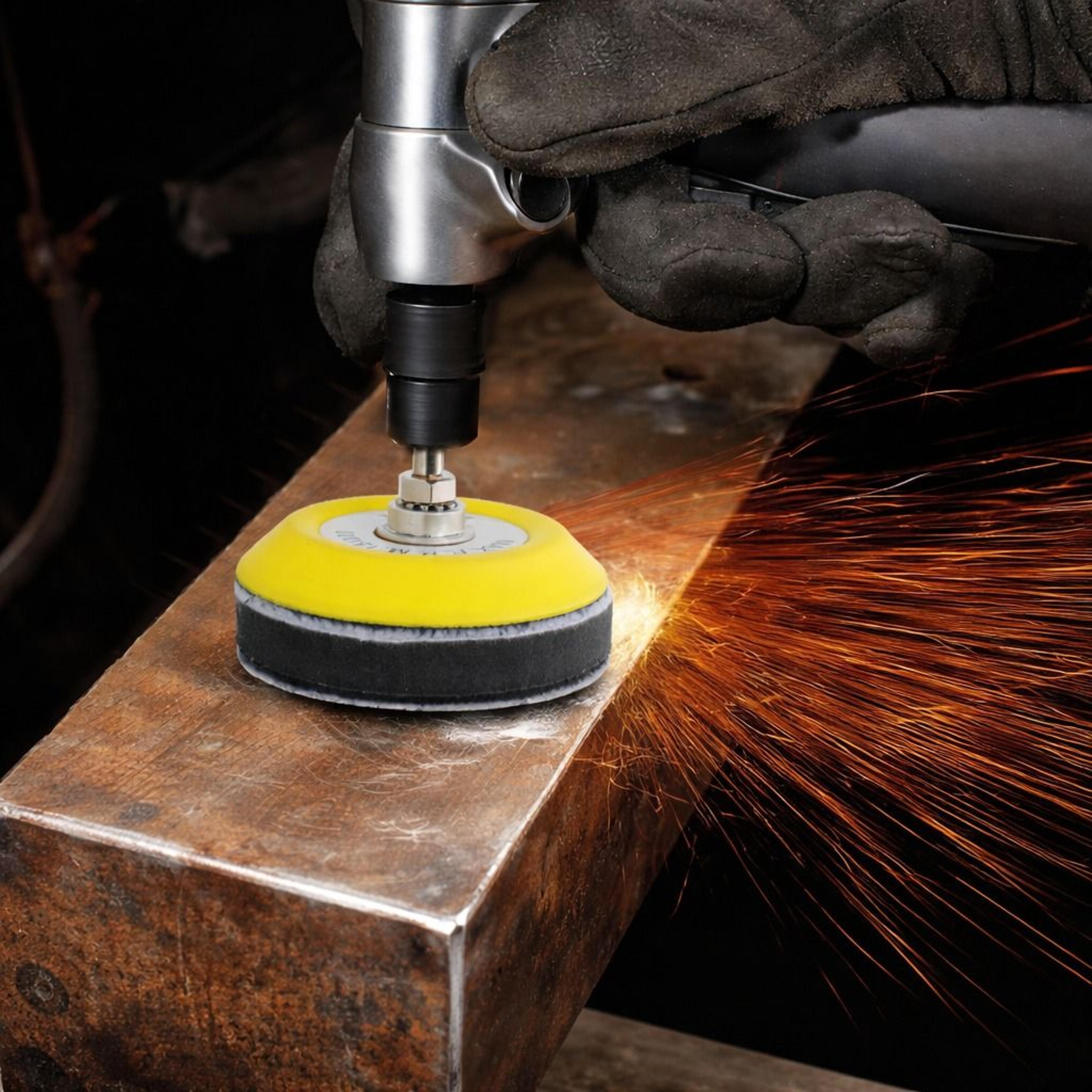 sanding discs kit, grit sandpaper pads with hook loop