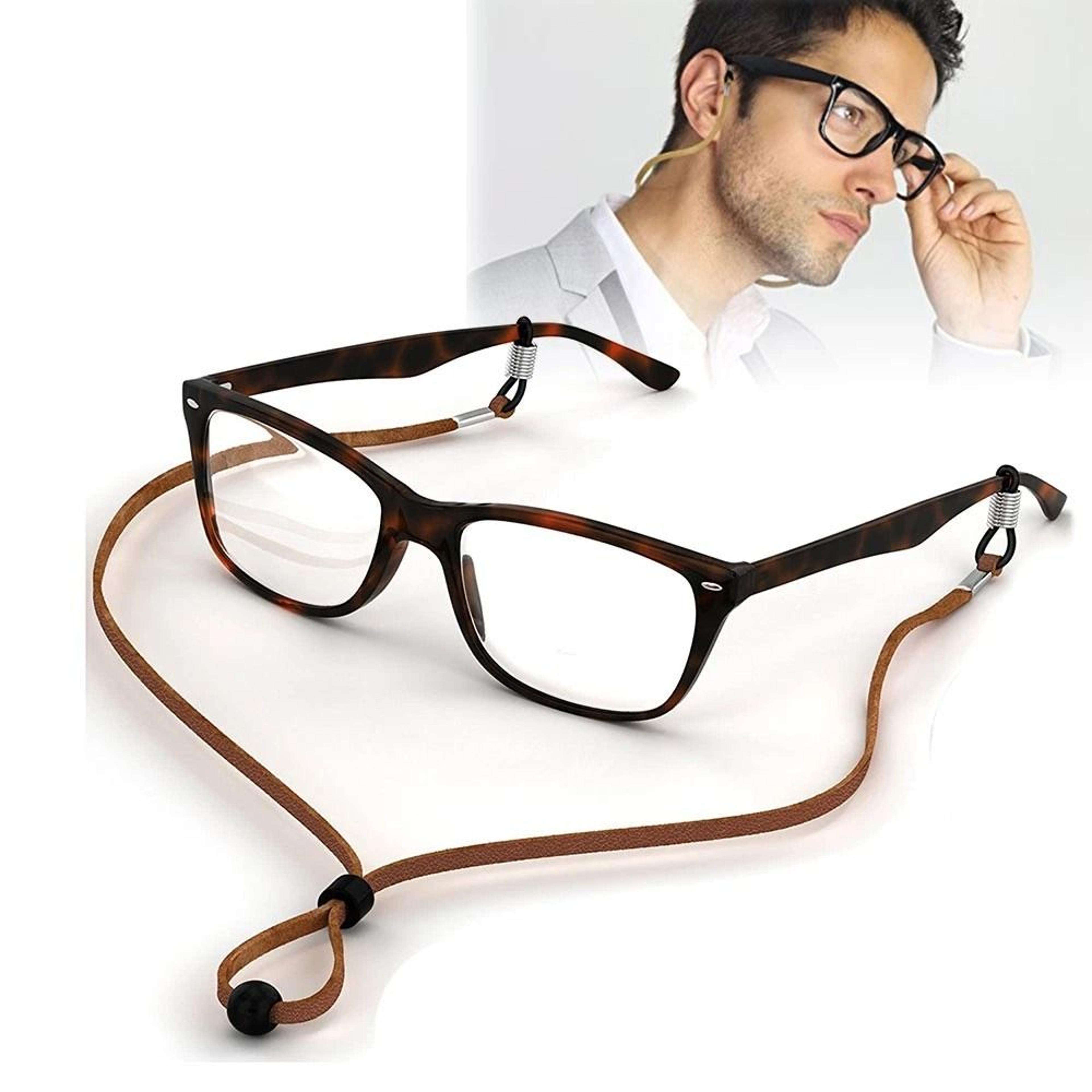 eyeglass glasses string holder, adjustable neck cord strap for sunglasses and more