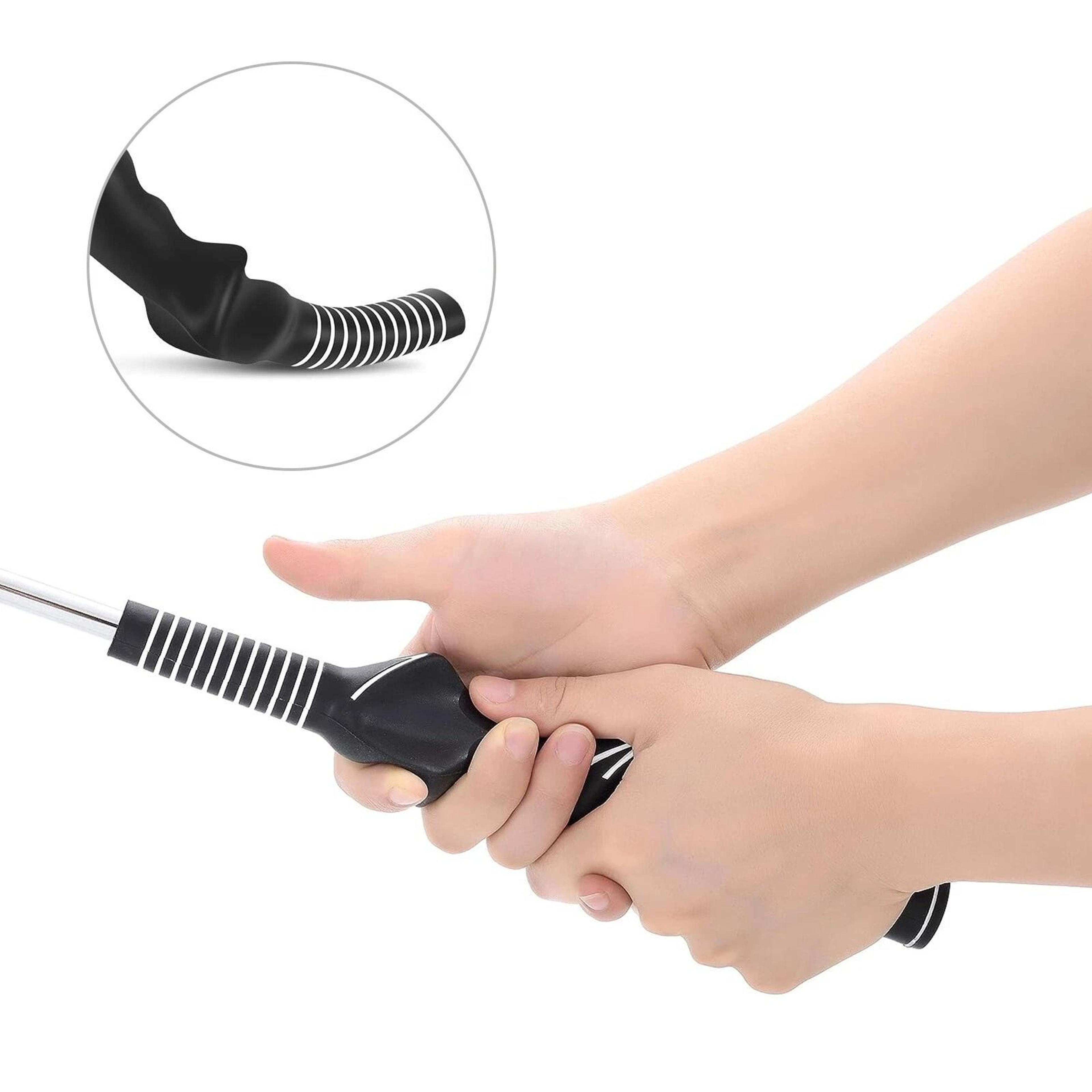 right-hand golf swing training grip aid – standard teaching & warm up trainer for beginners