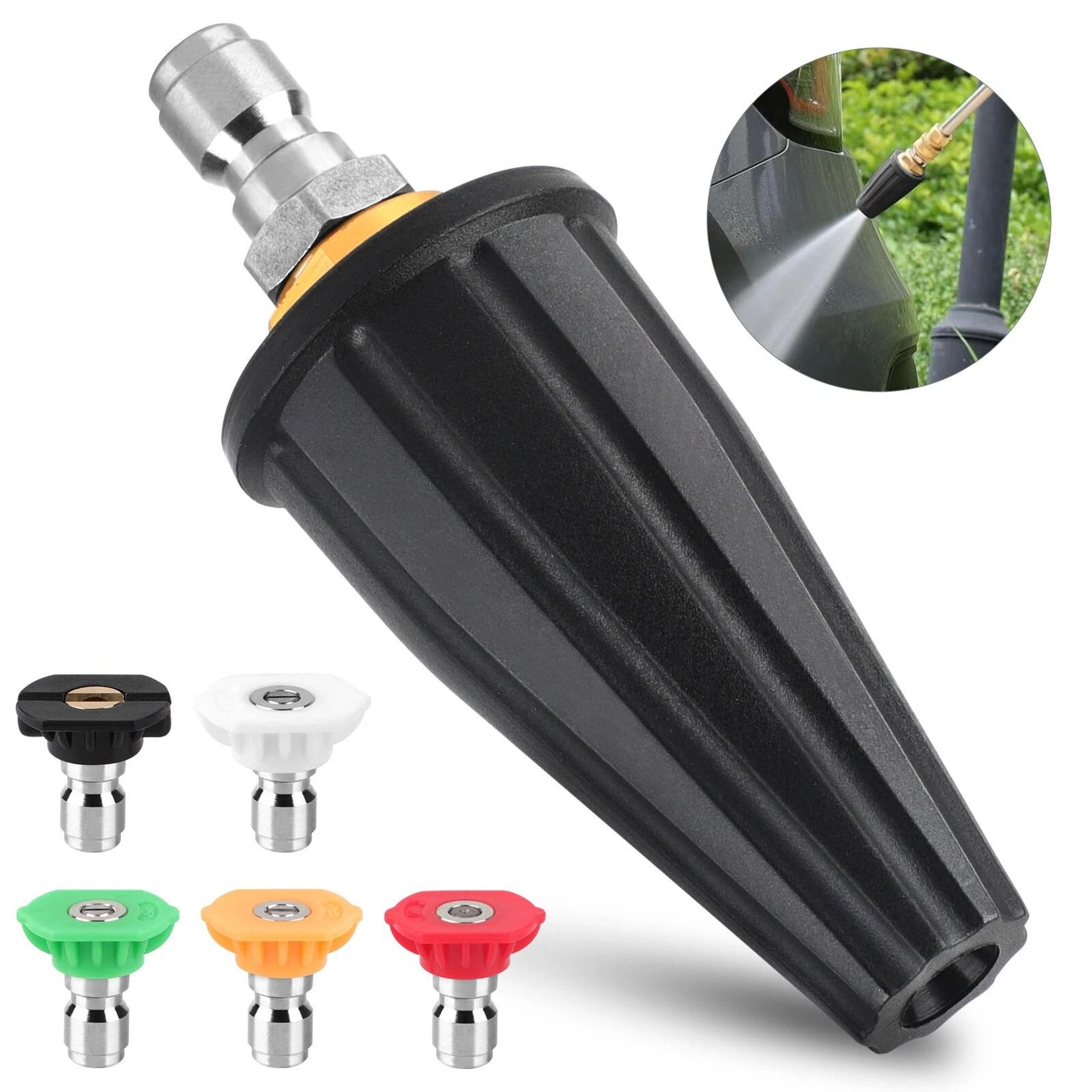 high pressure washer turbo nozzle spray tip – spray angles