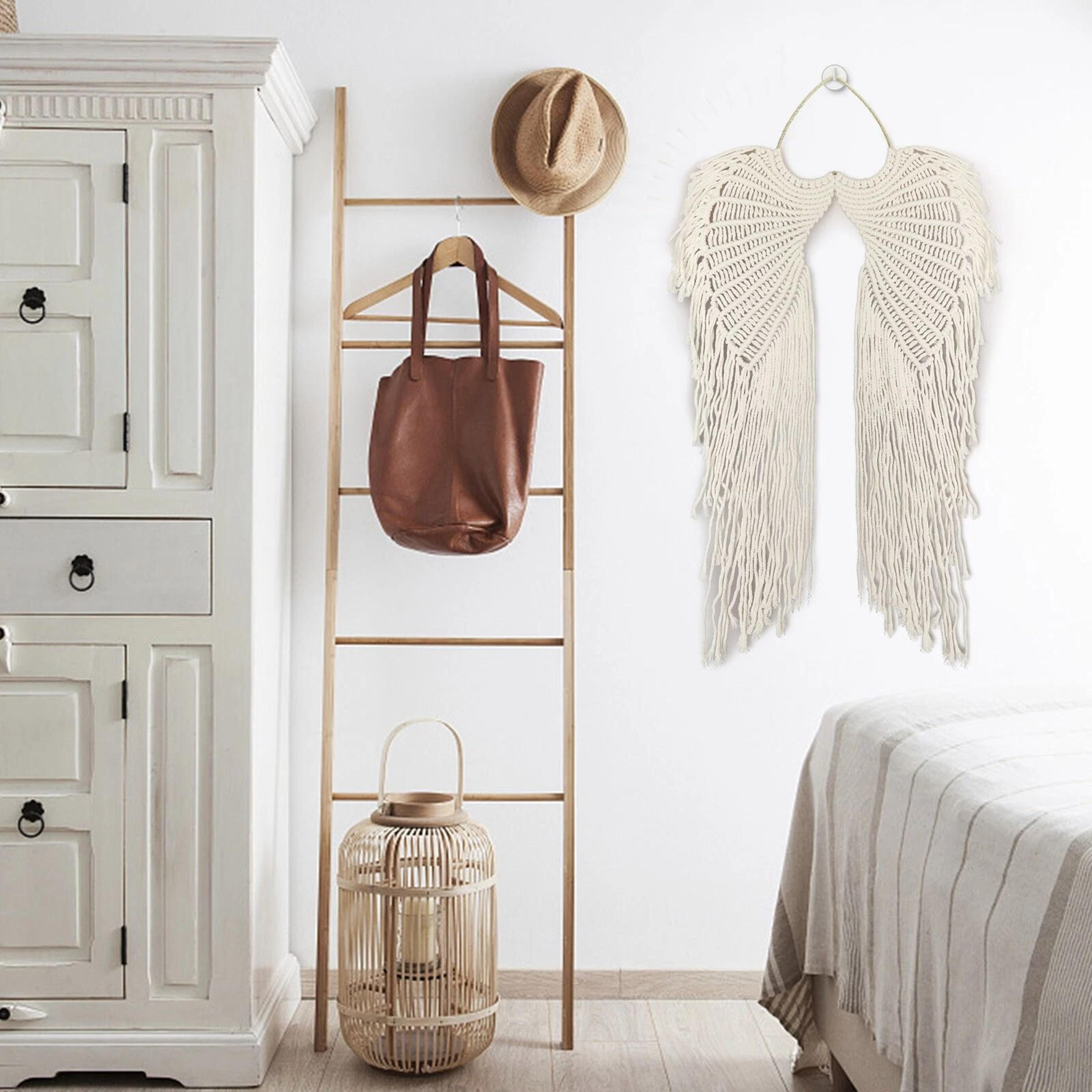 angel wing – diy woven wall hanging for home decor & gifts