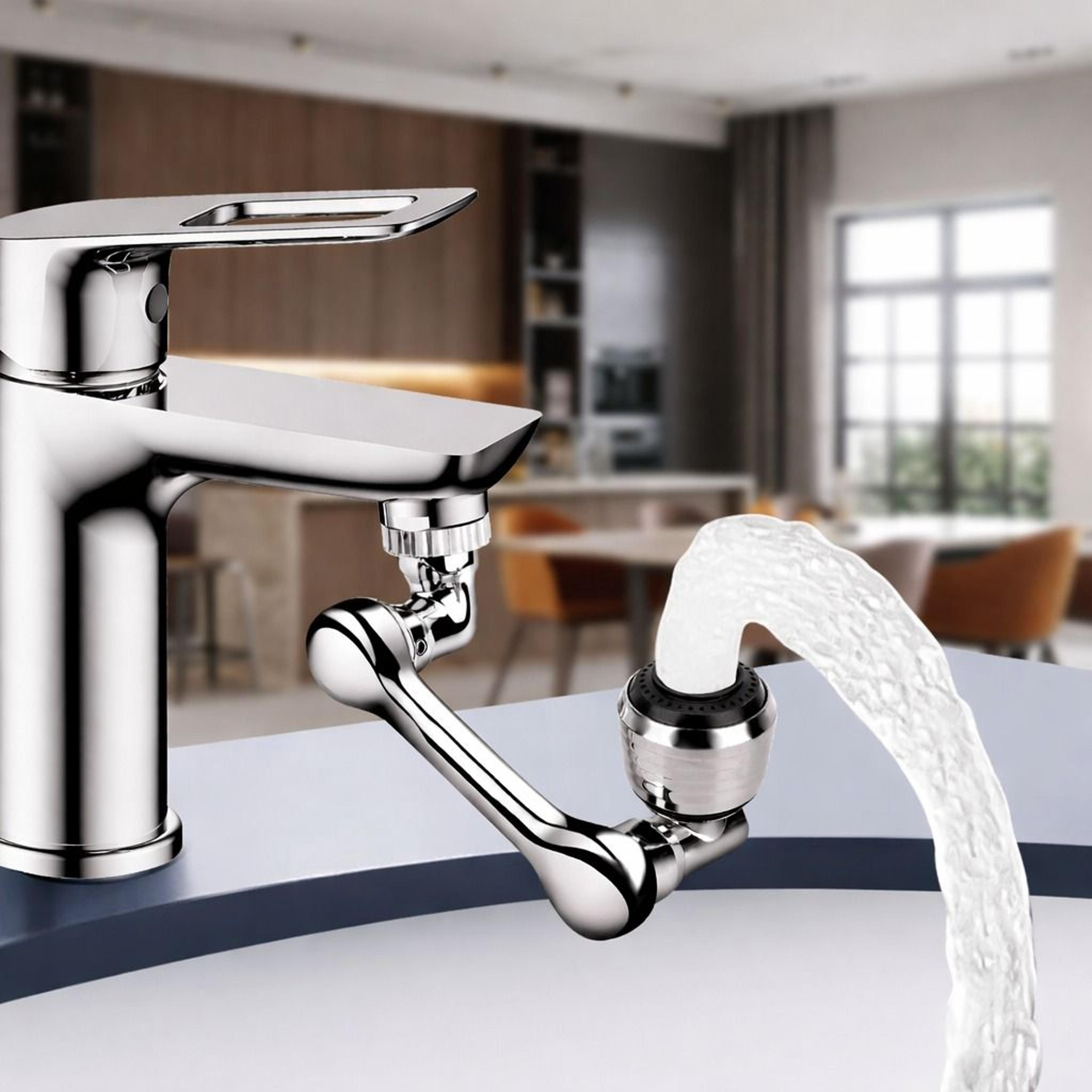 extender with rotation, water saving nozzle
