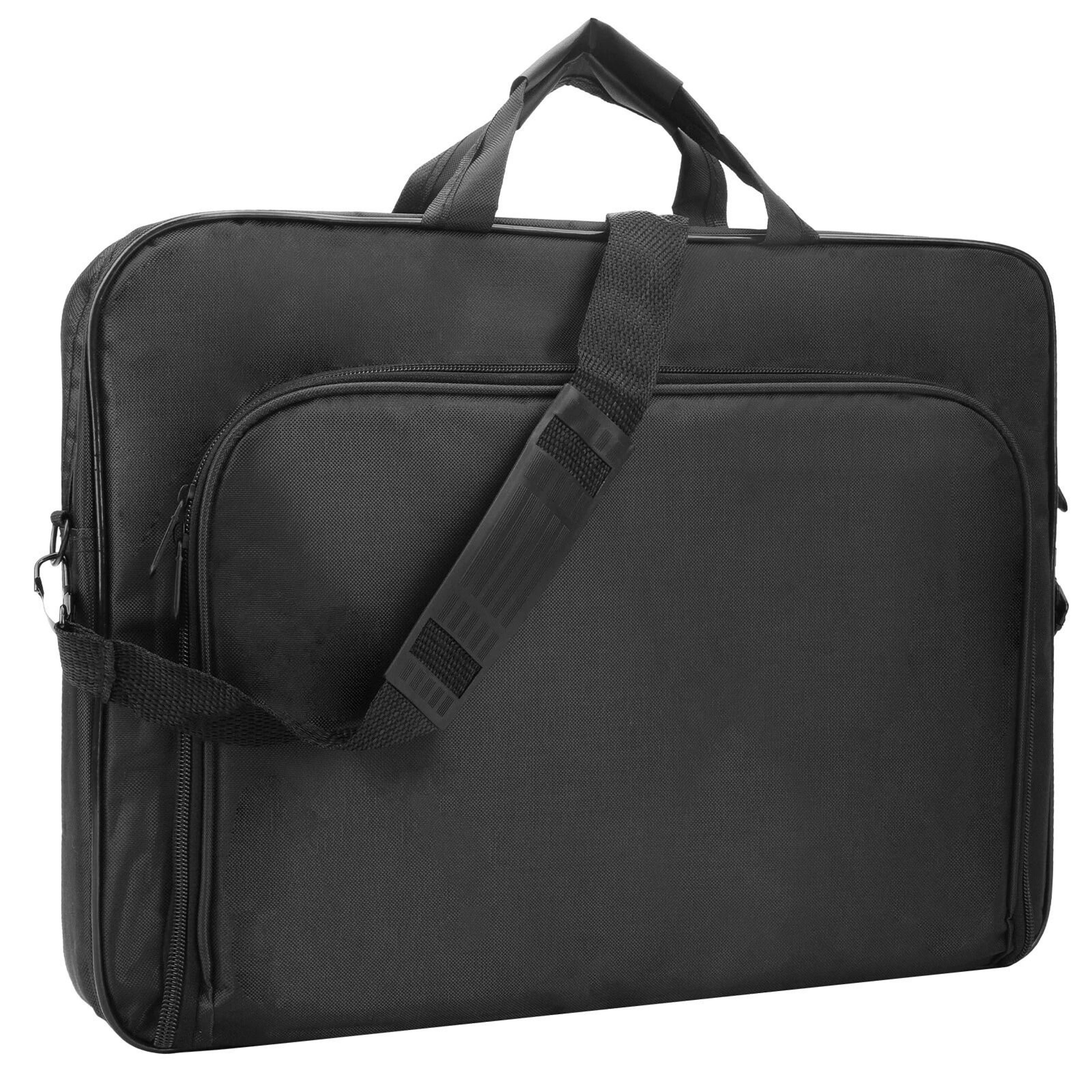 water-resistant laptop sleeve with shoulder strap, protective computer case