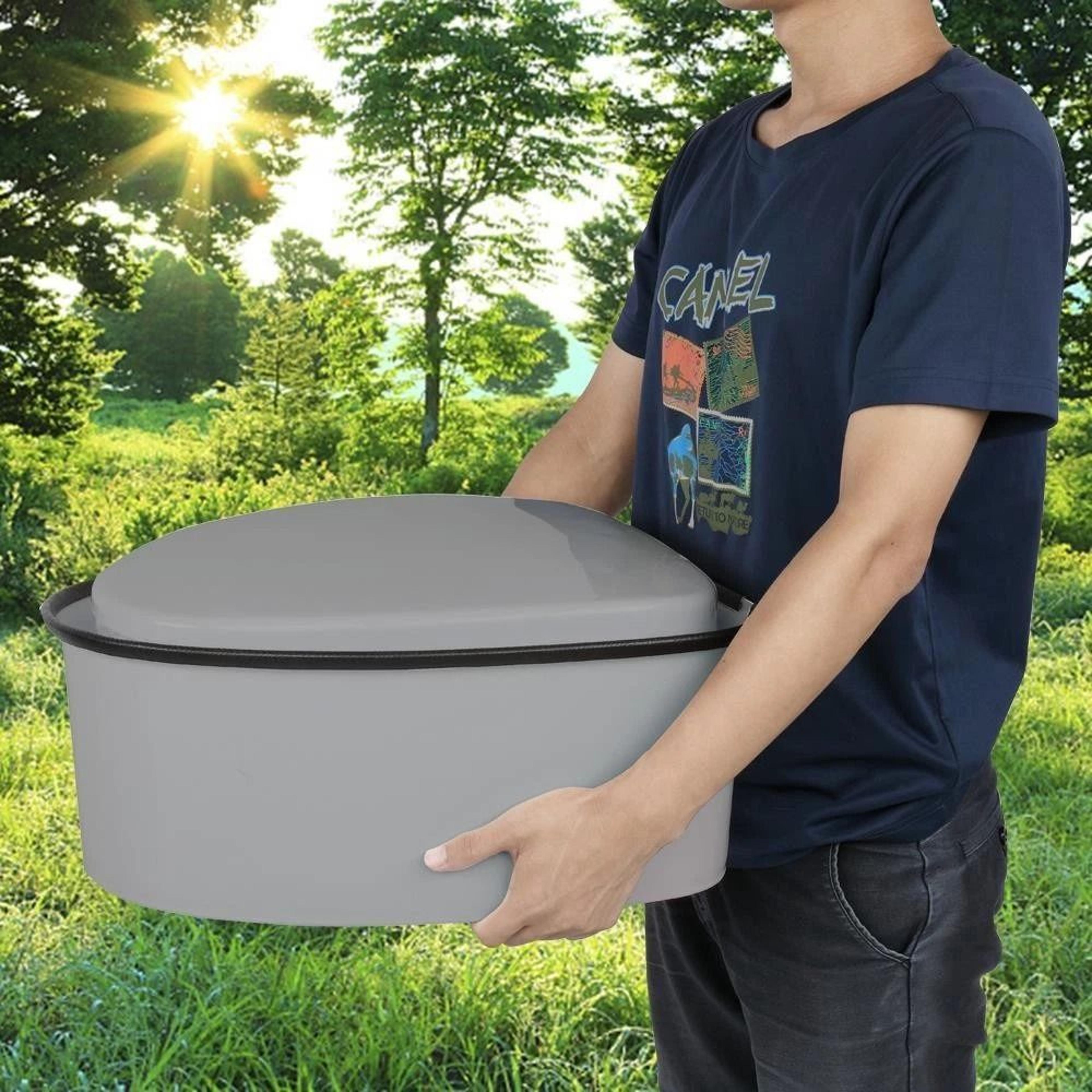 portable toilet seat for travel, camping, and outdoor use – compact, comfortable, and convenient for on-the-go relief