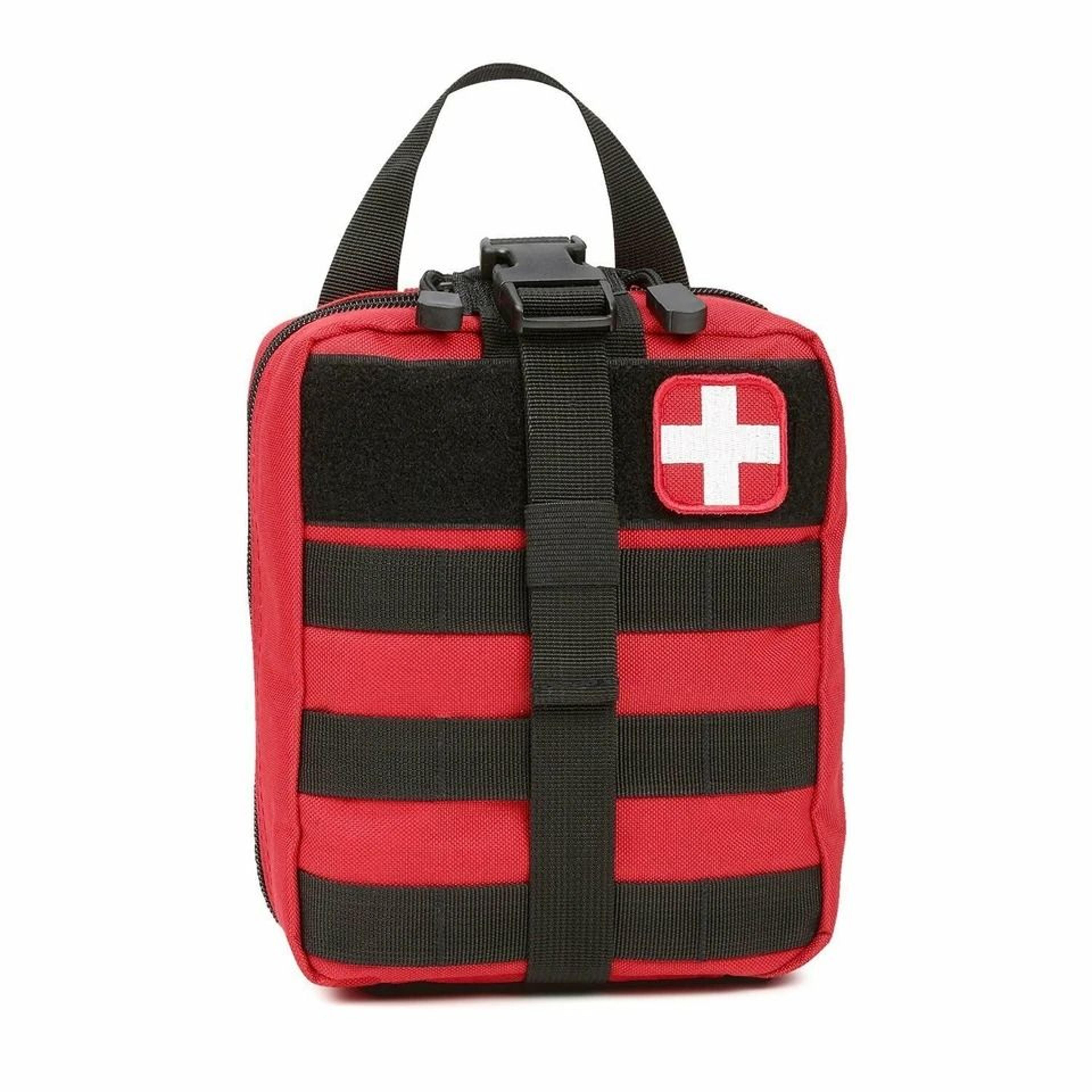tactical first aid pouch kit - survival medical bag for emergency use, military utility medical pouch