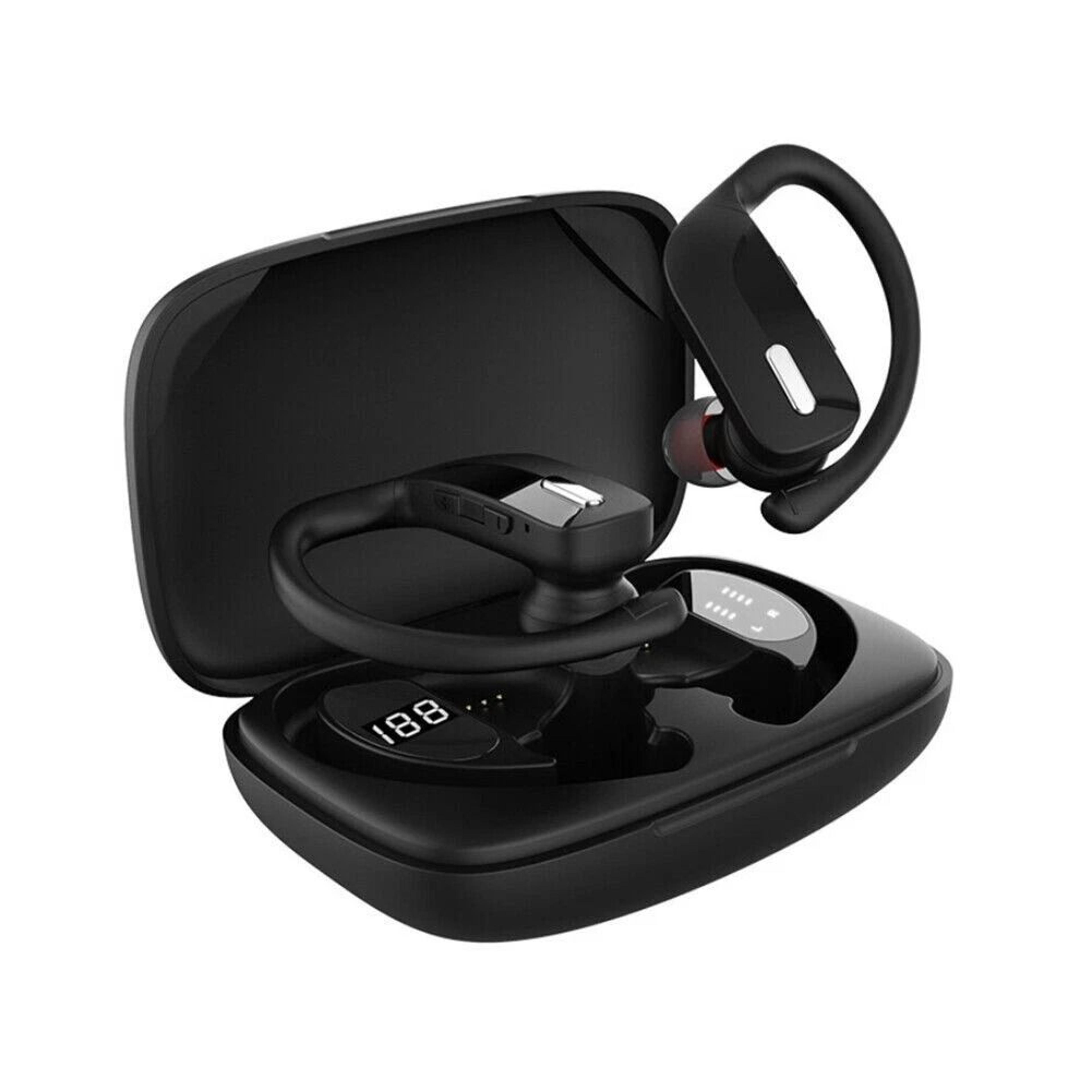 bluetooth wireless earbuds with ear hook, headphones