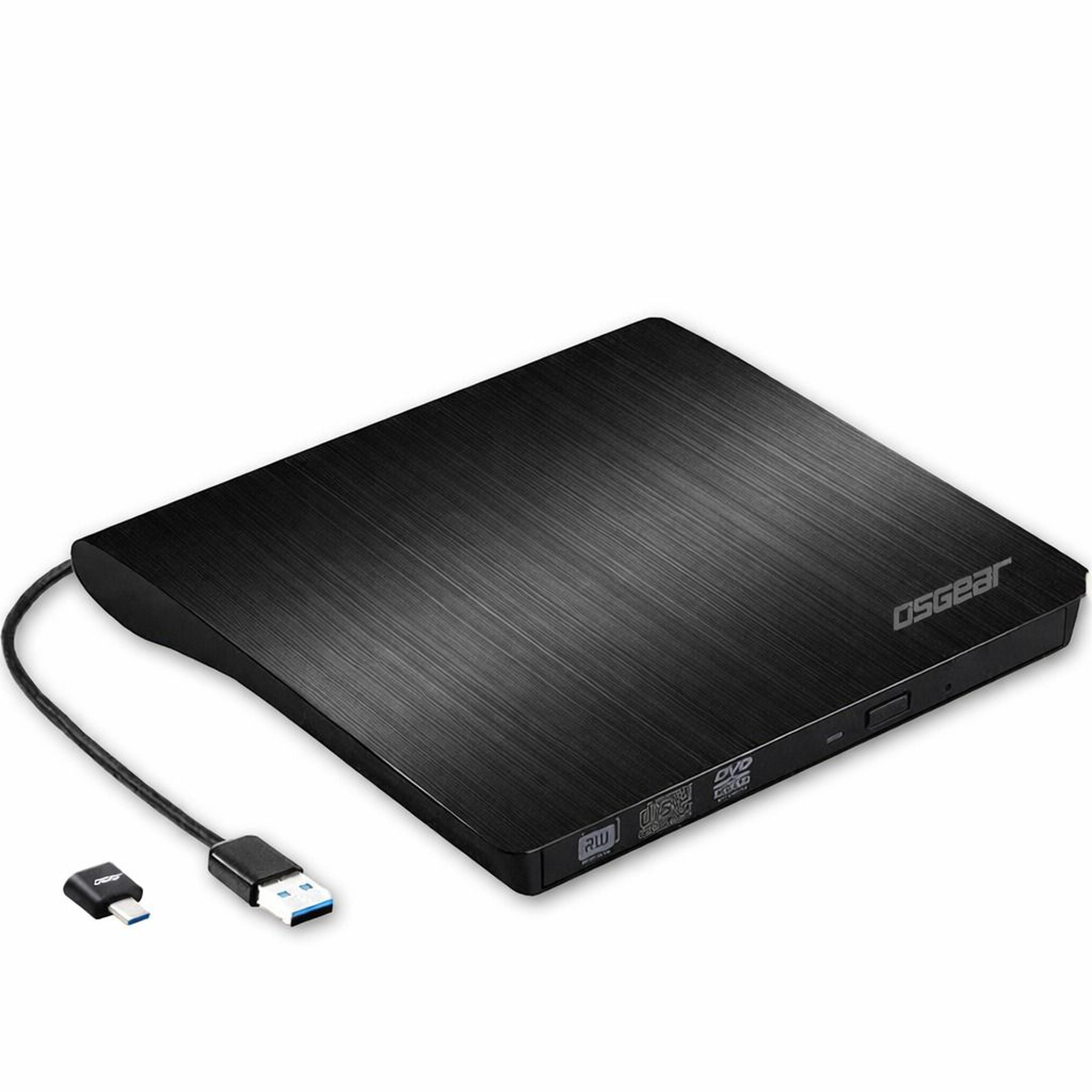slim usb external cd dvd drive portable dvd rw burner for laptop and desktop