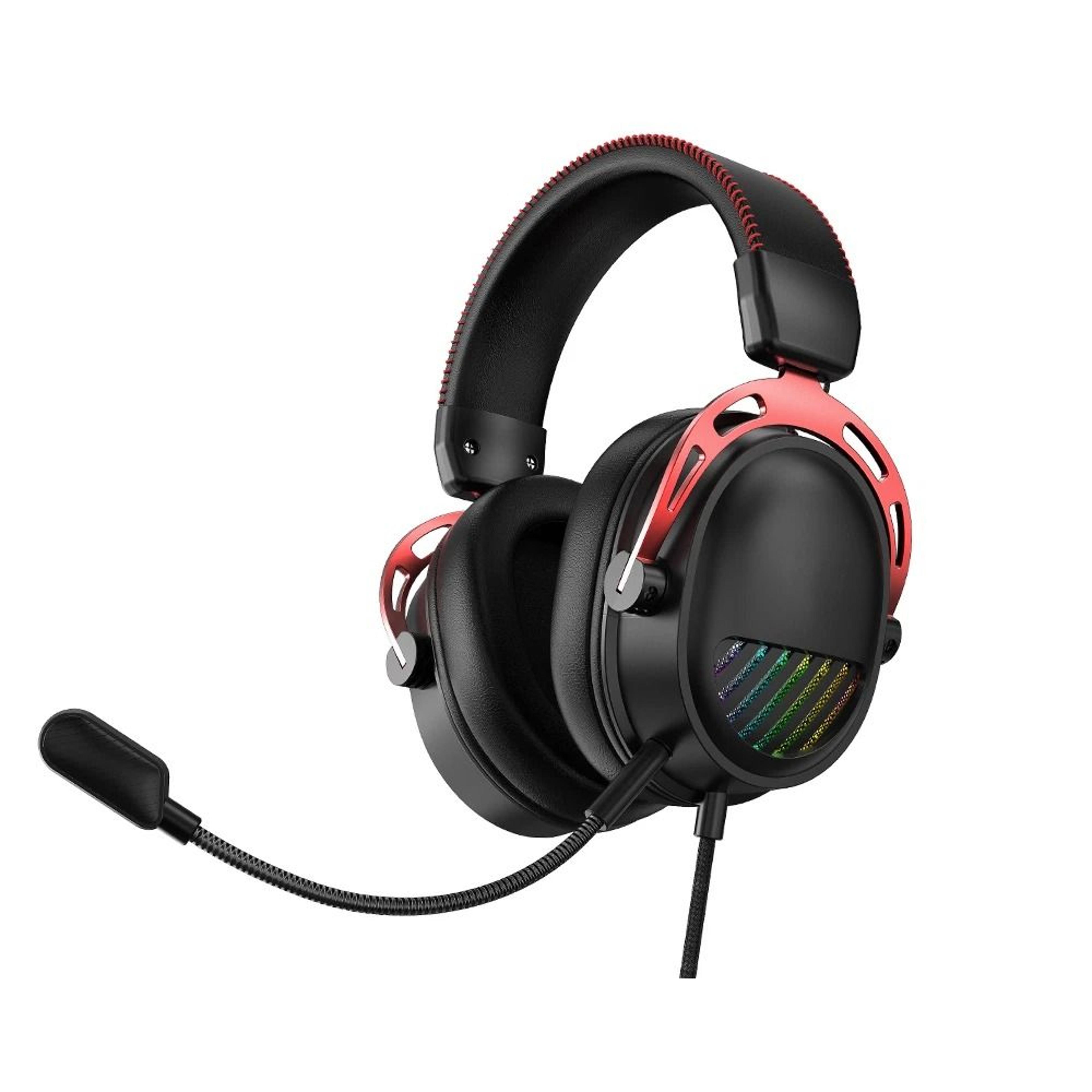 gaming headset with mic stereo sound headphones